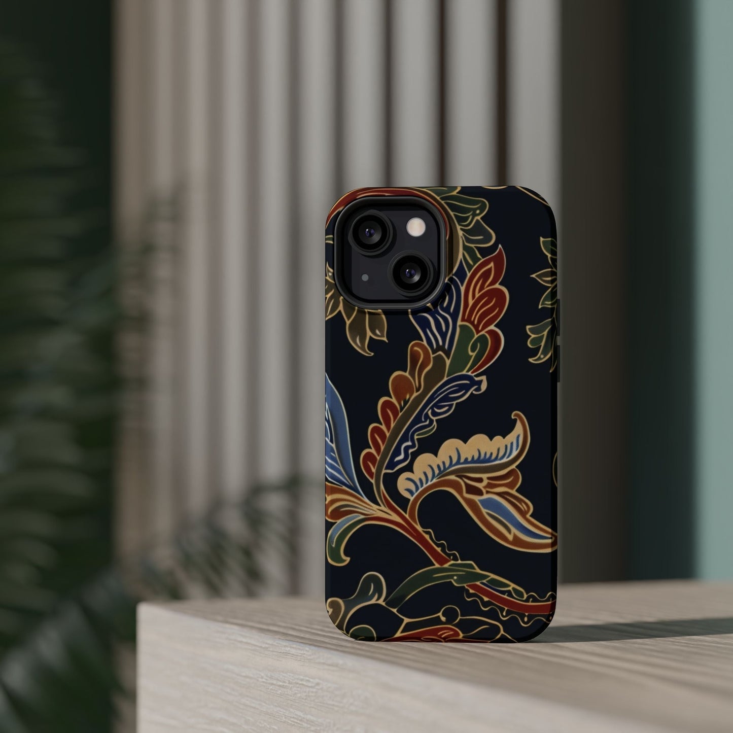 Floral Paisley Magnetic Impact iPhone Case — Protective, Slim, Colorful Pattern - DIGITAL X