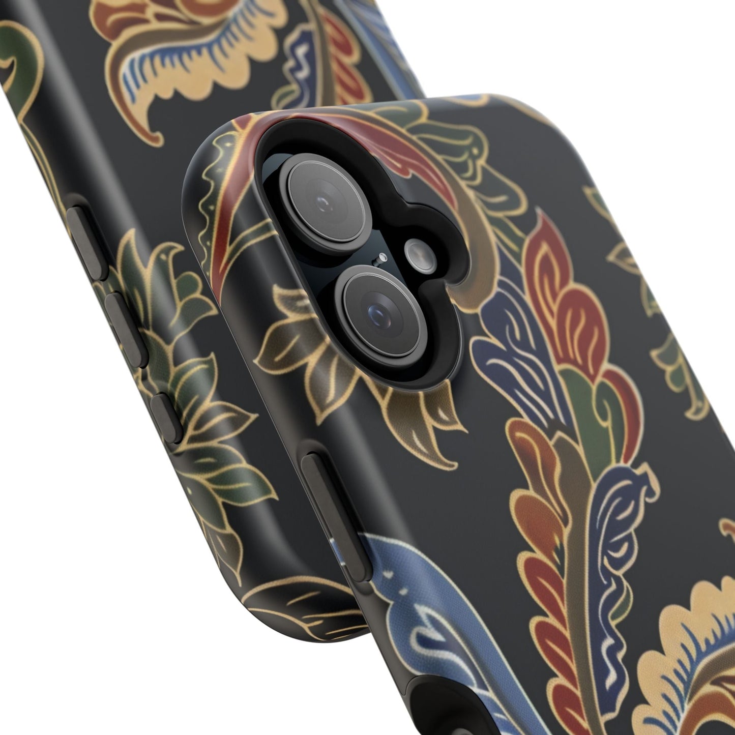 Floral Paisley Magnetic Impact iPhone Case — Protective, Slim, Colorful Pattern - DIGITAL X