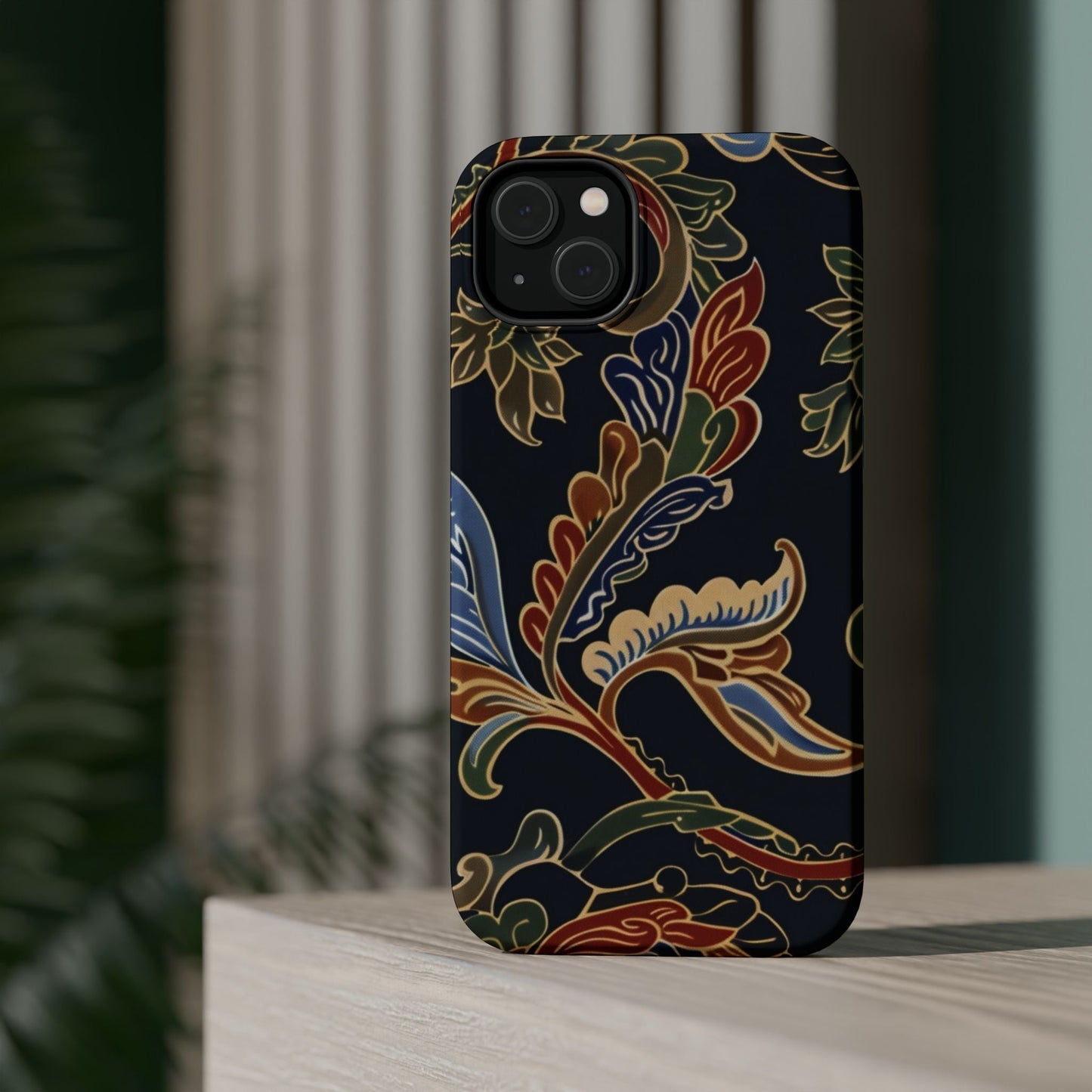 Floral Paisley Magnetic Impact iPhone Case — Protective, Slim, Colorful Pattern - DIGITAL X