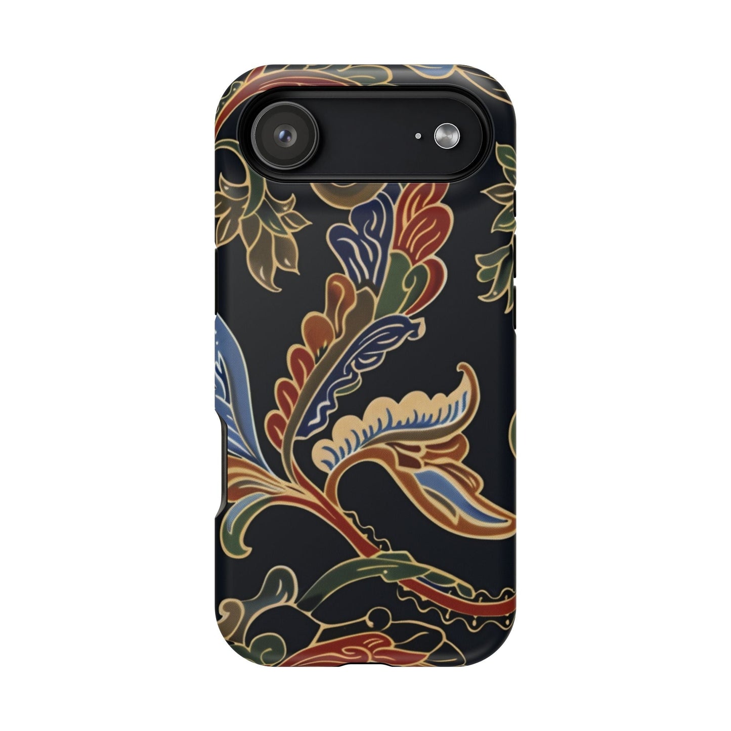 Floral Paisley Magnetic Impact iPhone Case — Protective, Slim, Colorful Pattern - DIGITAL X