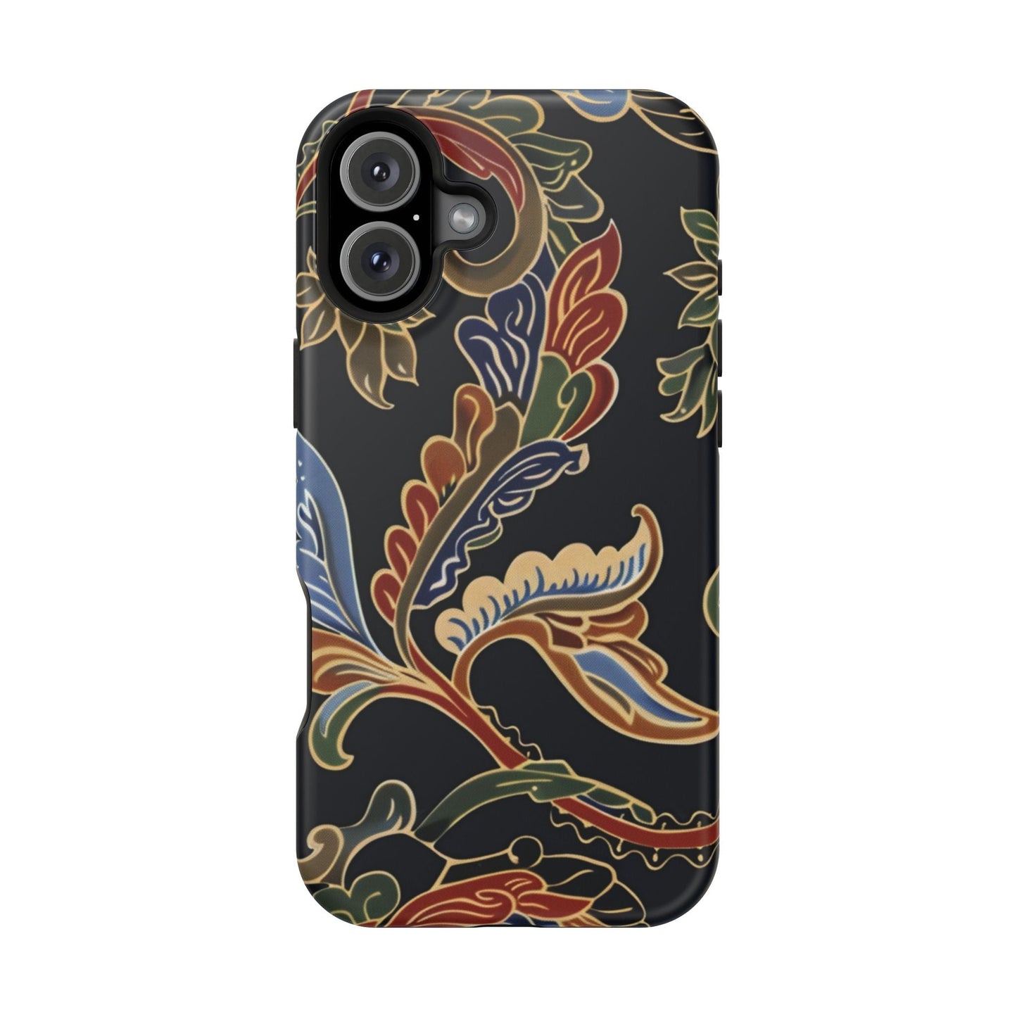 Floral Paisley Magnetic Impact iPhone Case — Protective, Slim, Colorful Pattern - DIGITAL X