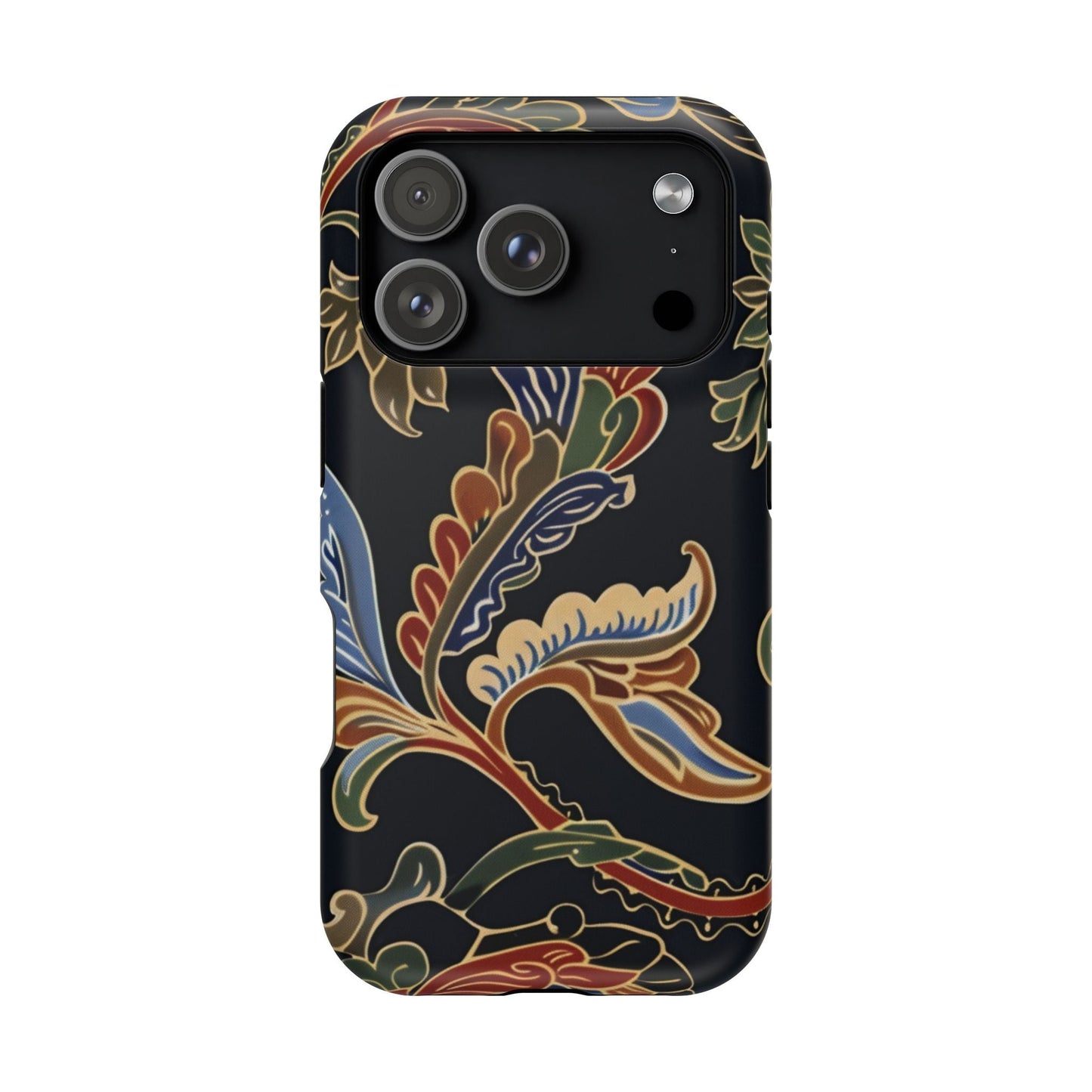 Floral Paisley Magnetic Impact iPhone Case — Protective, Slim, Colorful Pattern - DIGITAL X