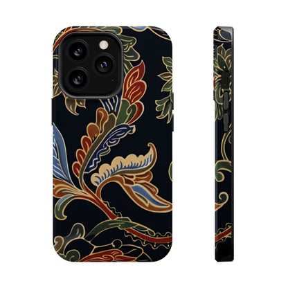 Floral Paisley Magnetic Impact iPhone Case — Protective, Slim, Colorful Pattern - DIGITAL X