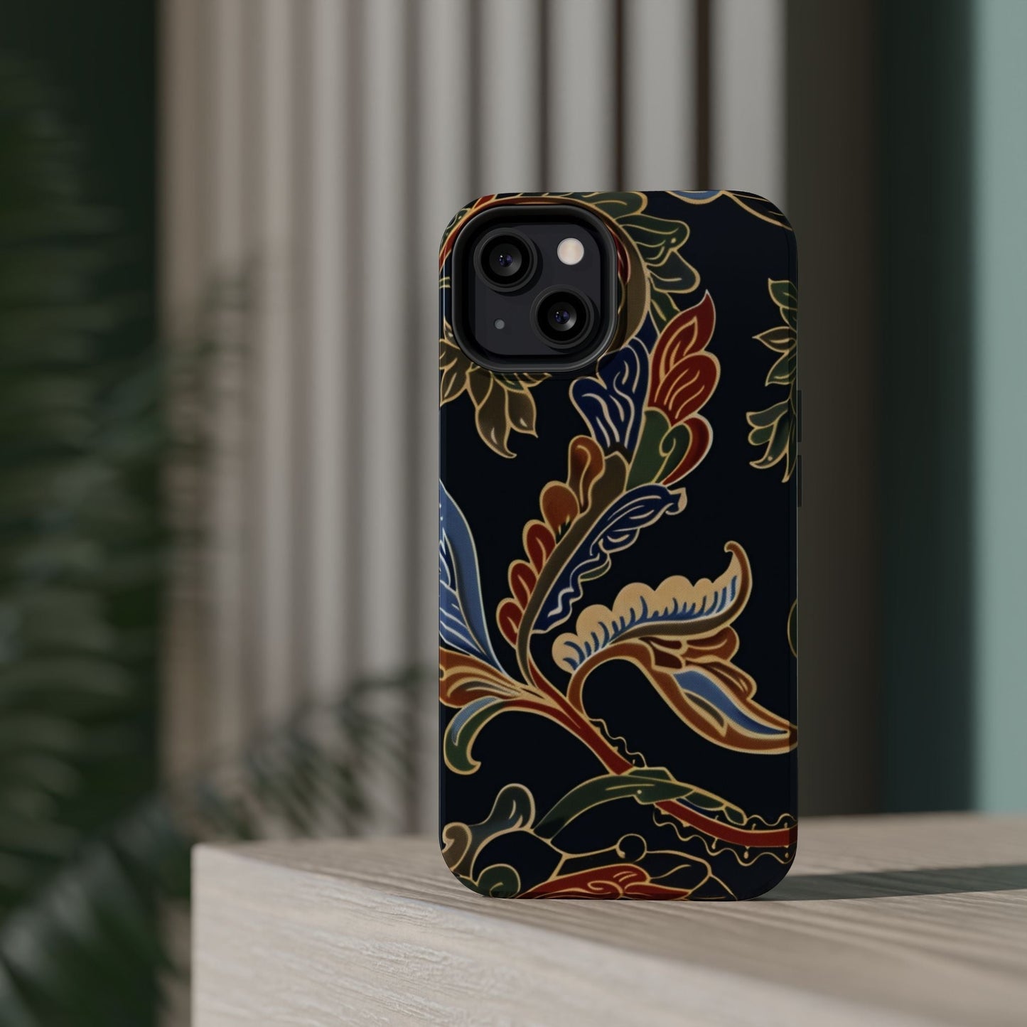 Floral Paisley Magnetic Impact iPhone Case — Protective, Slim, Colorful Pattern - DIGITAL X