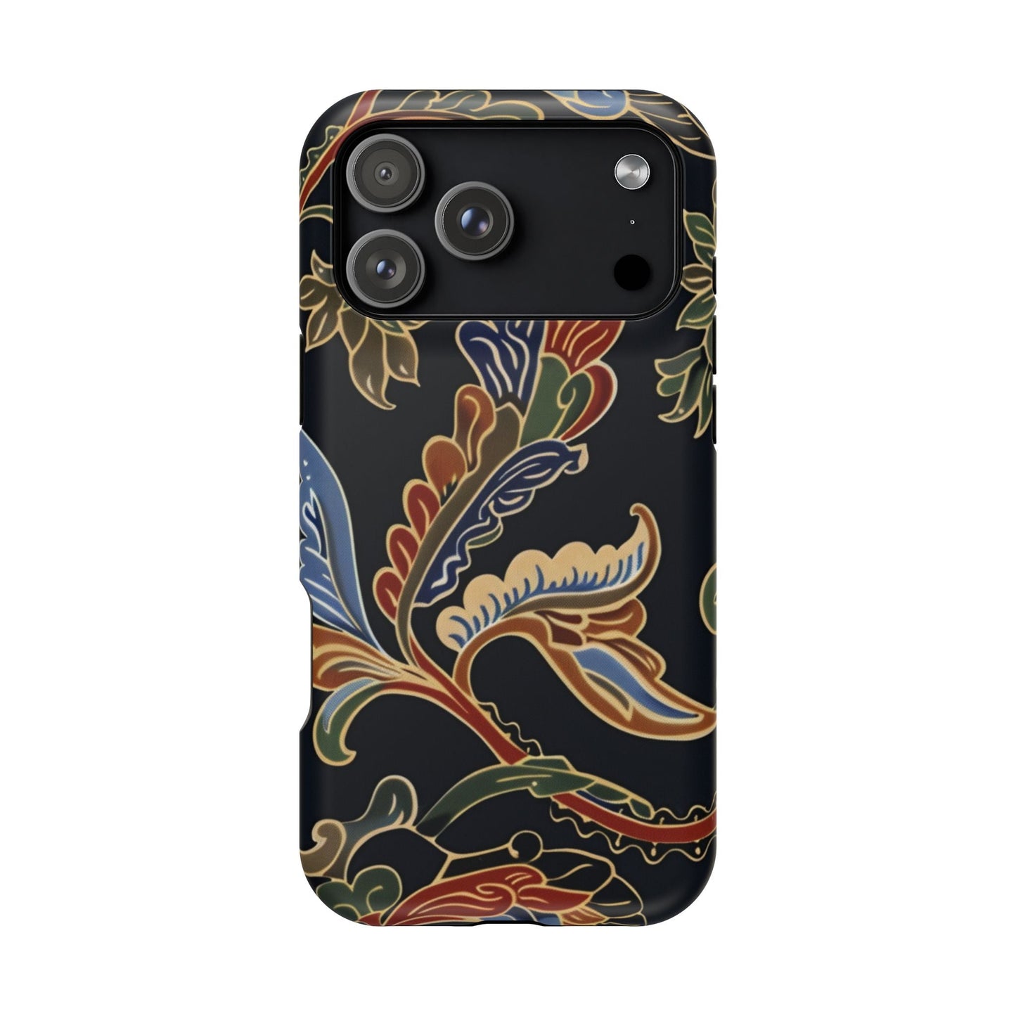 Floral Paisley Magnetic Impact iPhone Case — Protective, Slim, Colorful Pattern - DIGITAL X