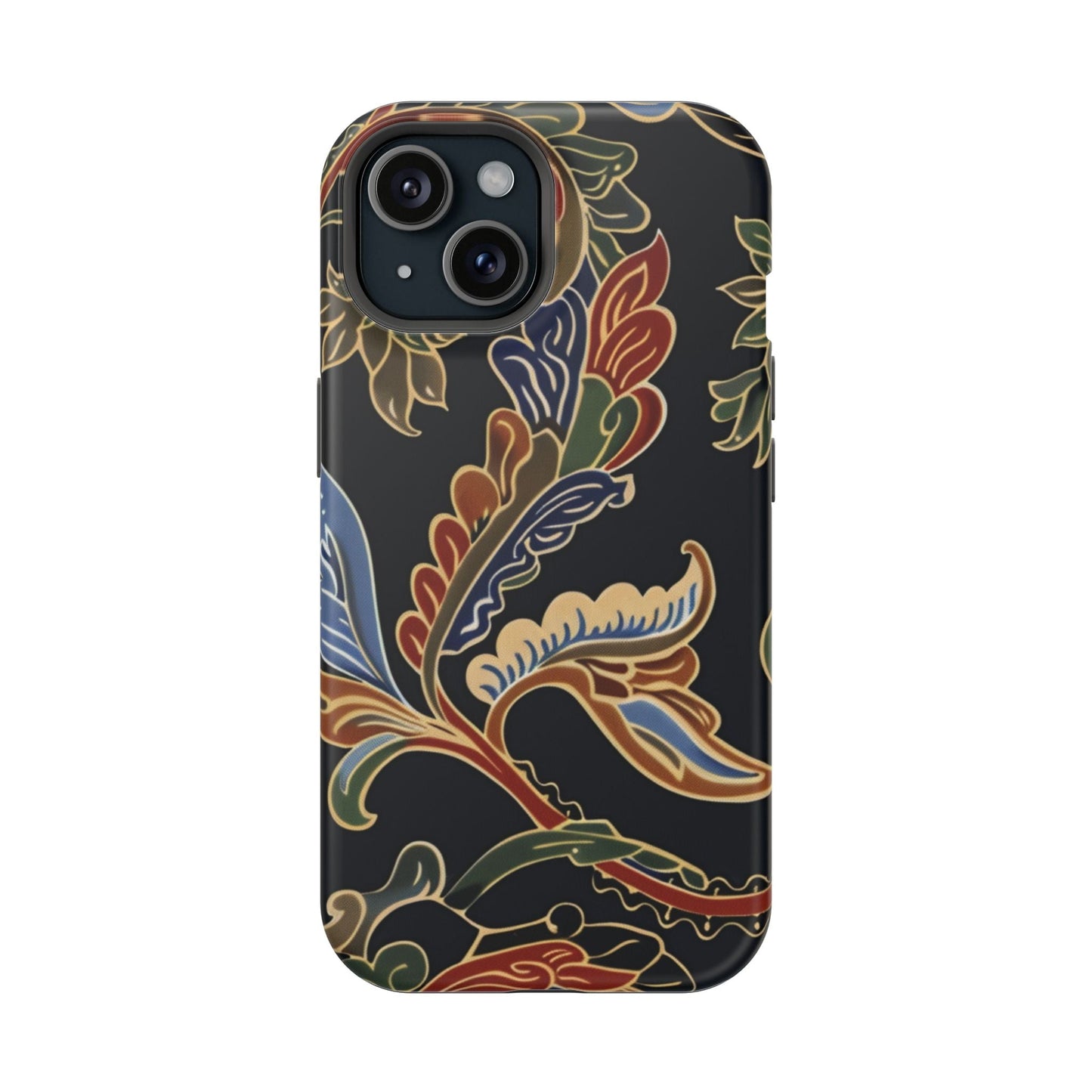 Floral Paisley Magnetic Impact iPhone Case — Protective, Slim, Colorful Pattern - DIGITAL X
