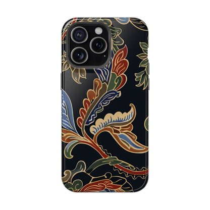 Floral Paisley Magnetic Impact iPhone Case — Protective, Slim, Colorful Pattern - DIGITAL X