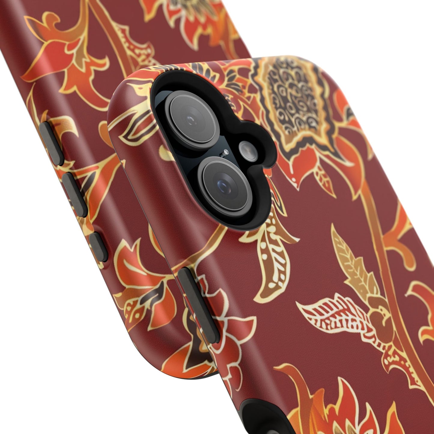 Floral Paisley Magnetic Impact Phone Case - DIGITAL X