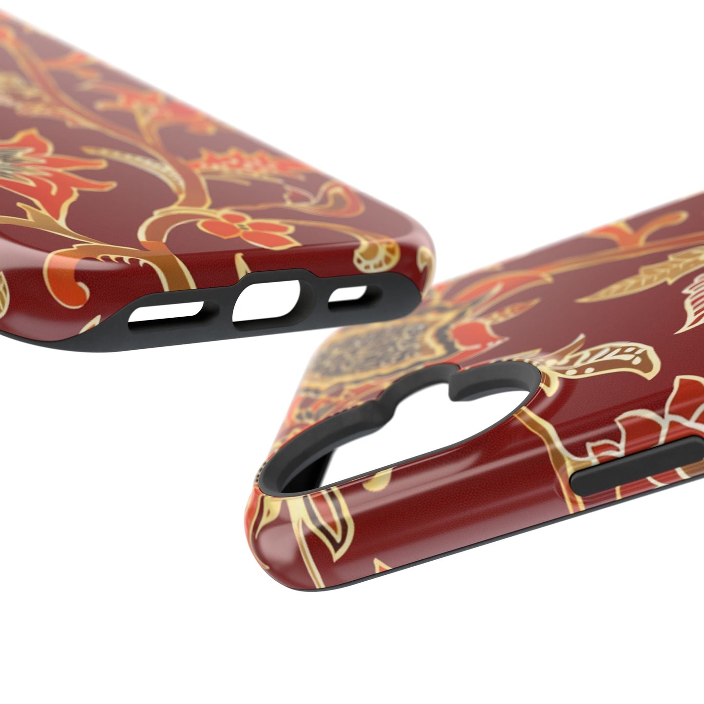 Floral Paisley Magnetic Impact Phone Case - DIGITAL X