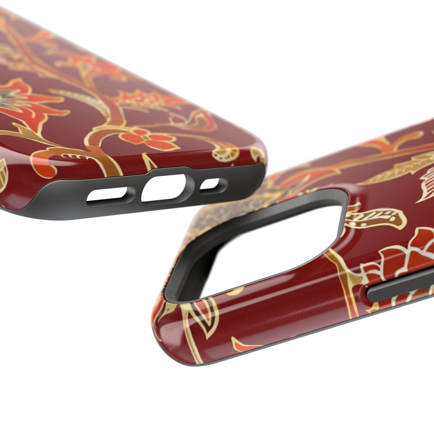 Floral Paisley Magnetic Impact Phone Case - DIGITAL X