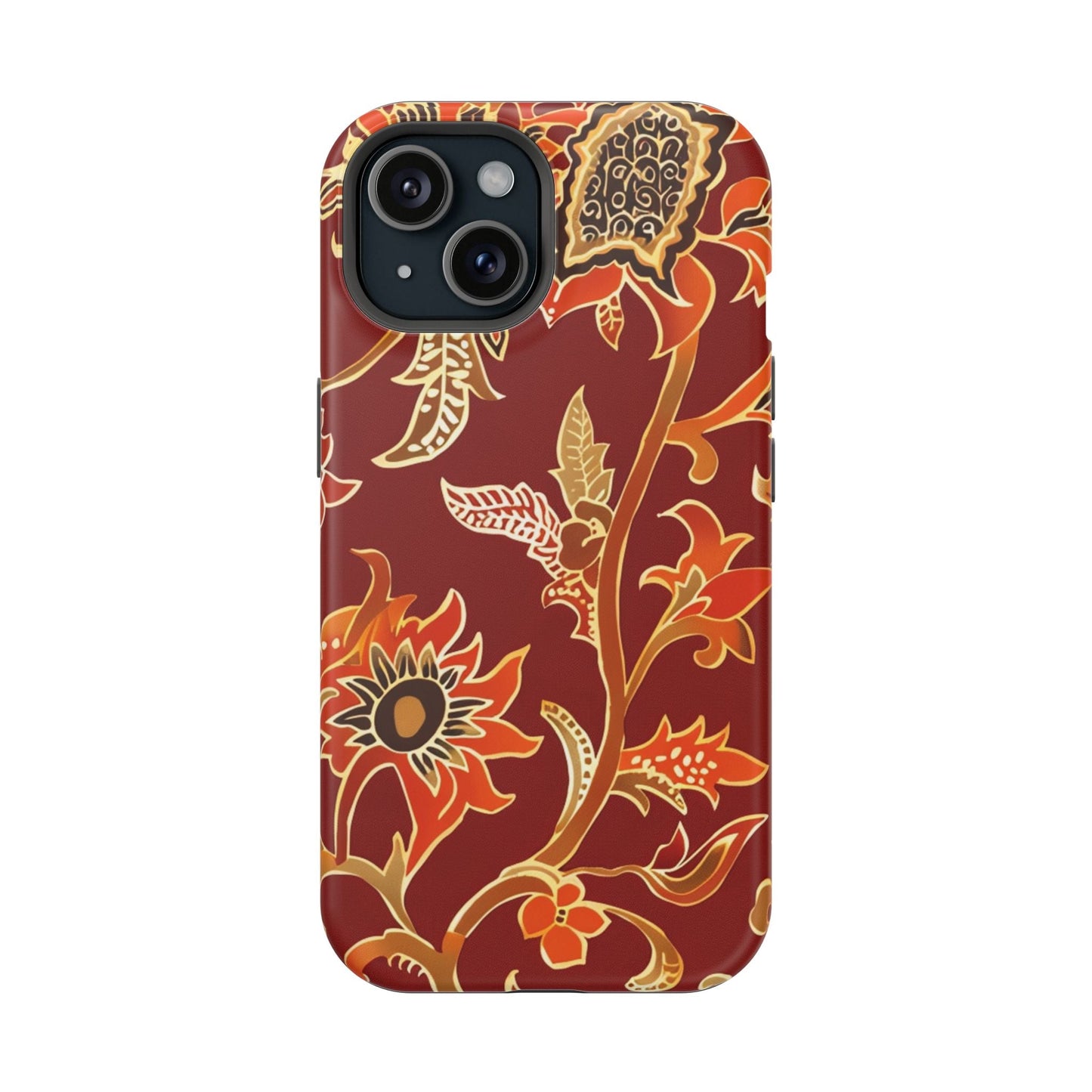 Floral Paisley Magnetic Impact Phone Case - DIGITAL X