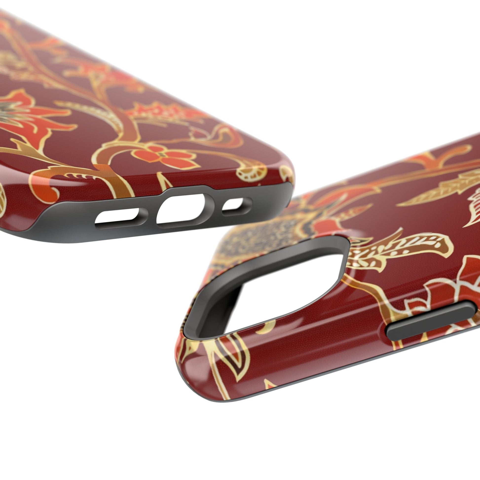 Floral Paisley Magnetic Impact Phone Case - DIGITAL X
