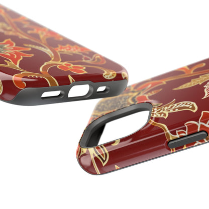 Floral Paisley Magnetic Impact Phone Case - DIGITAL X