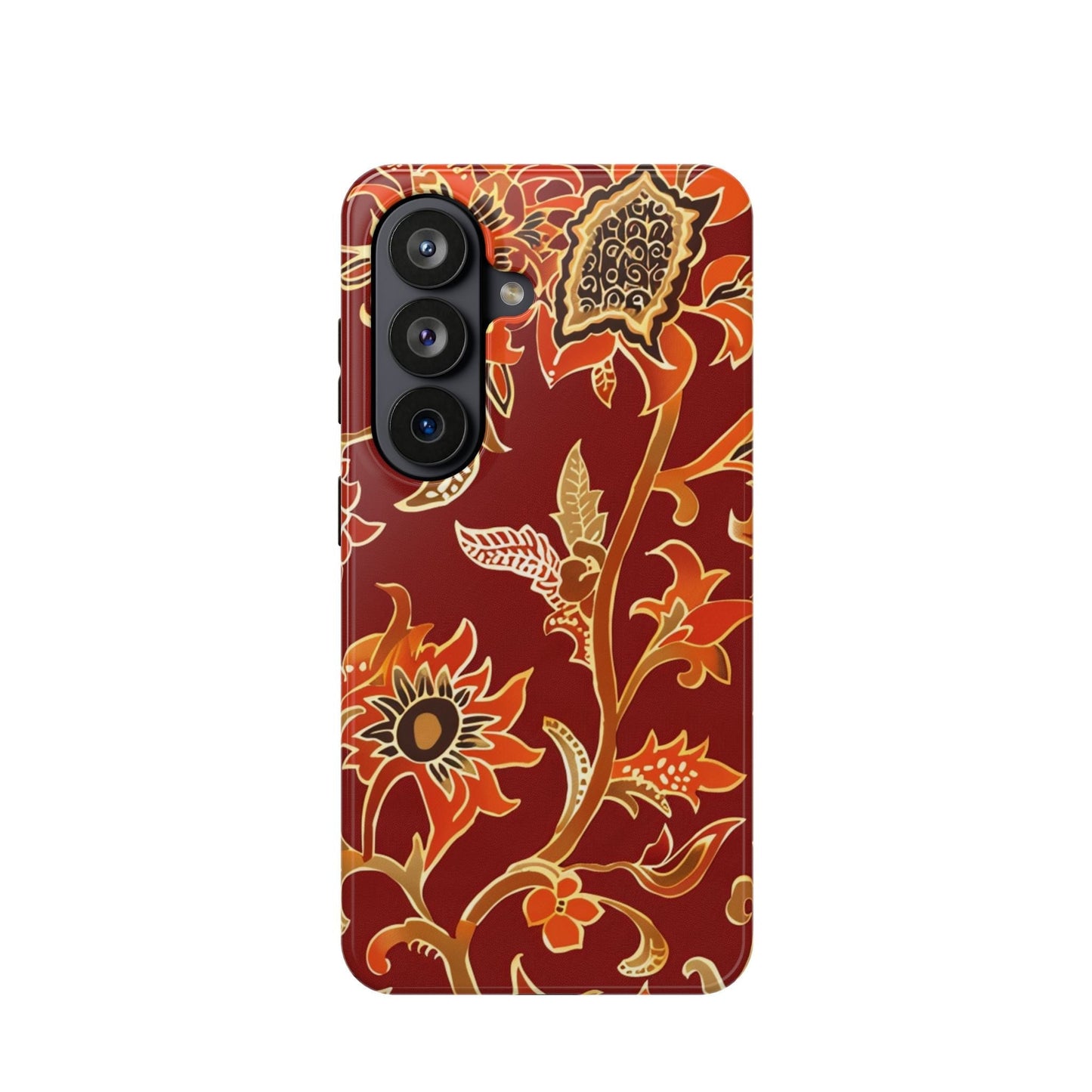 Floral Paisley Magnetic Impact Phone Case - DIGITAL X