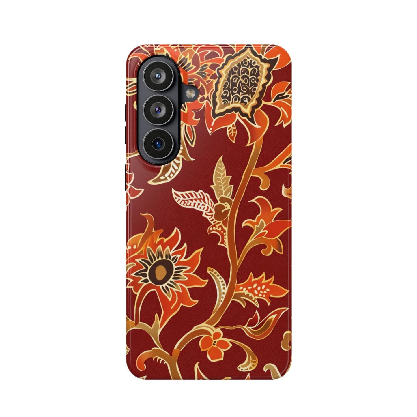 Floral Paisley Magnetic Impact Phone Case - DIGITAL X