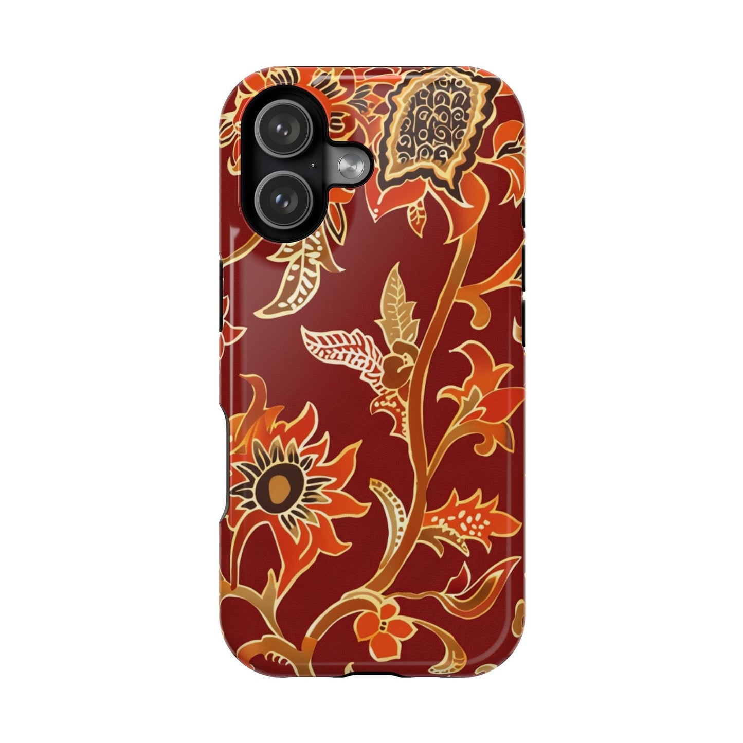 Floral Paisley Magnetic Impact Phone Case - DIGITAL X