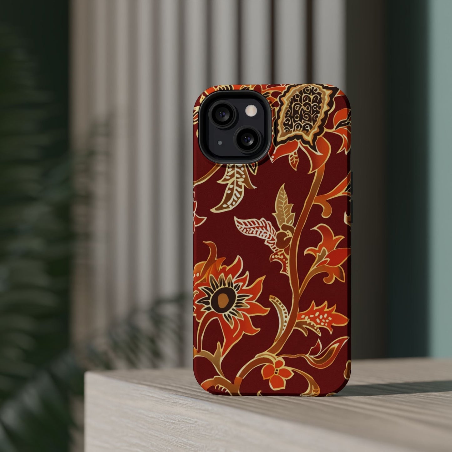 Floral Paisley Magnetic Impact Phone Case - DIGITAL X
