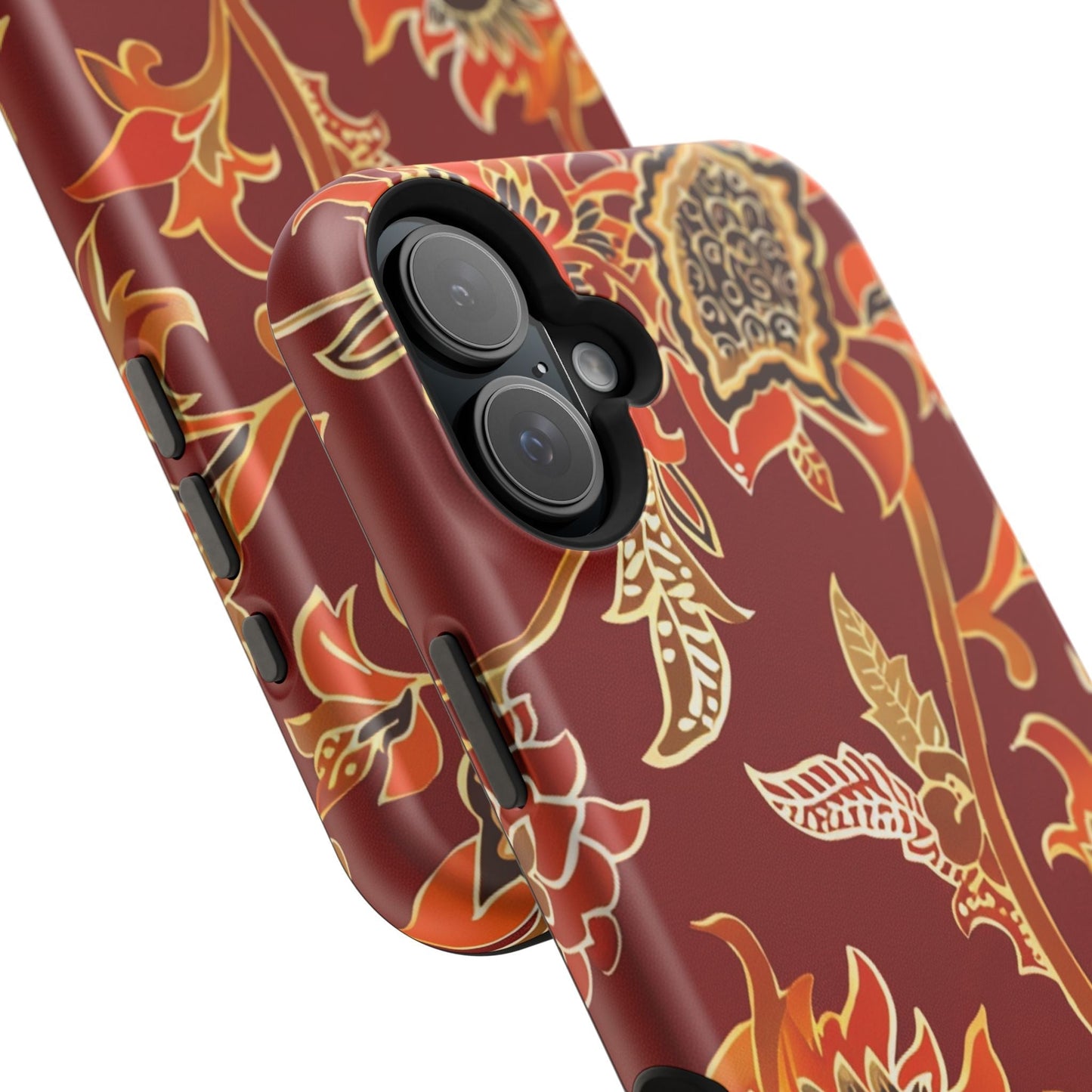 Floral Paisley Magnetic Impact Phone Case - DIGITAL X