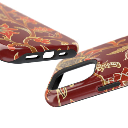 Floral Paisley Magnetic Impact Phone Case - DIGITAL X