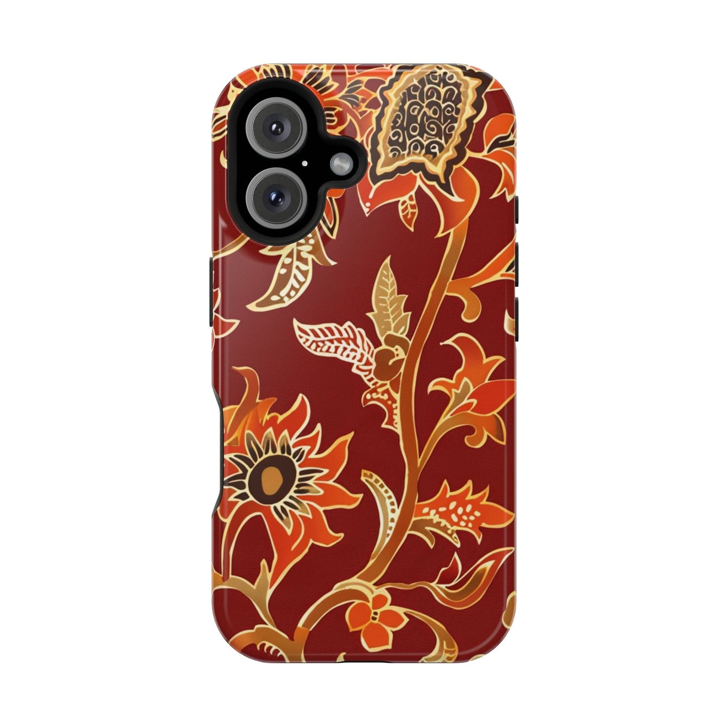 Floral Paisley Magnetic Impact Phone Case - DIGITAL X