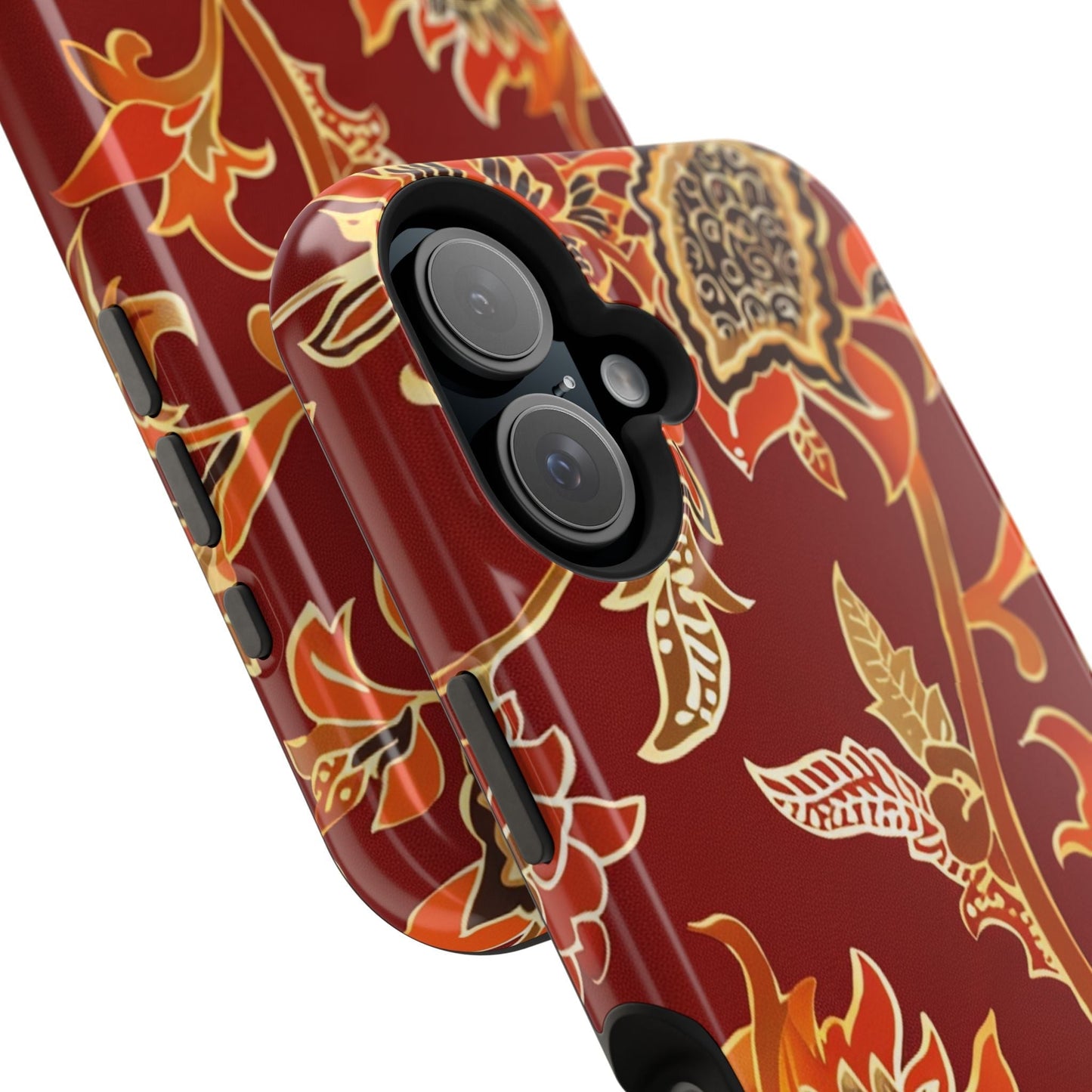 Floral Paisley Magnetic Impact Phone Case - DIGITAL X