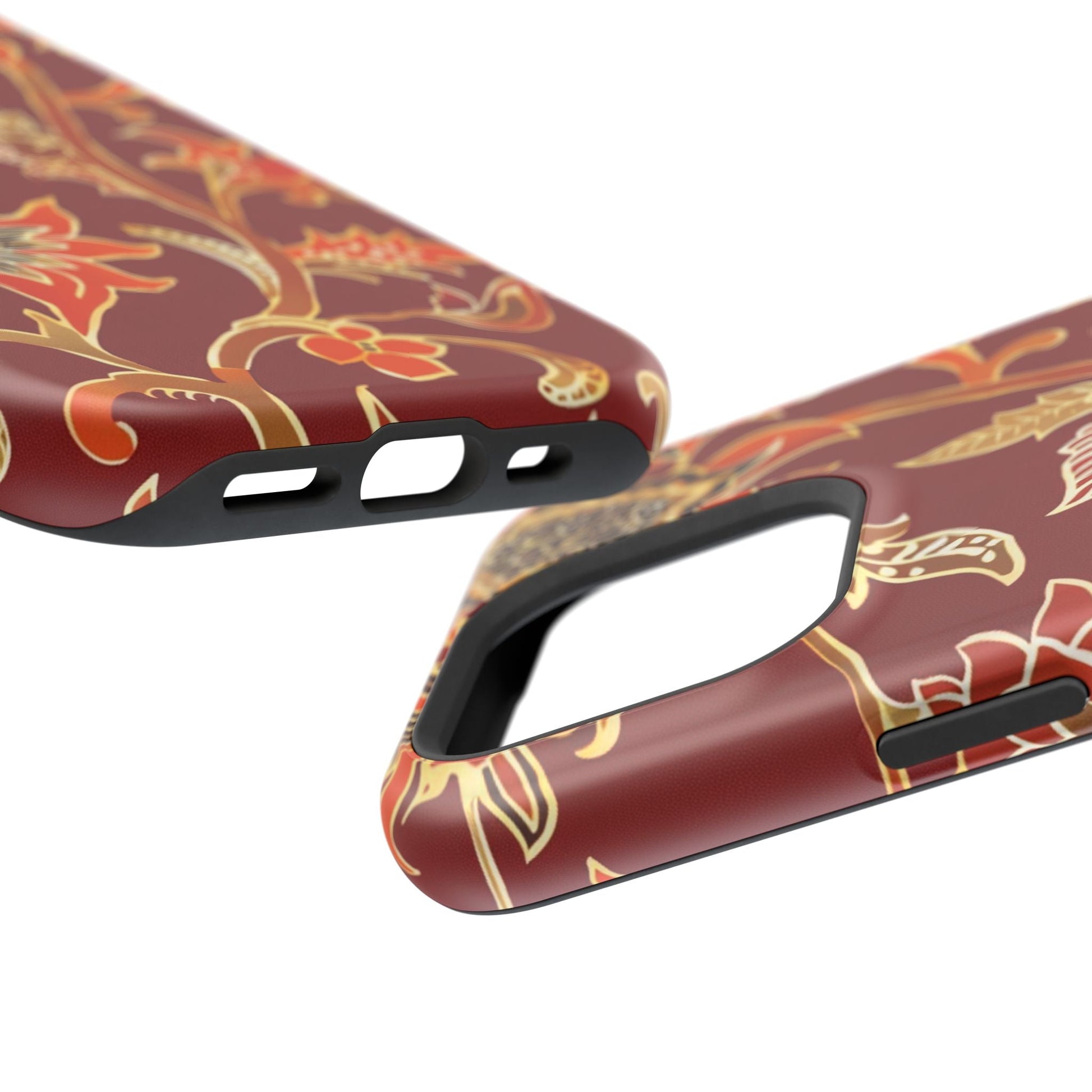 Floral Paisley Magnetic Impact Phone Case - DIGITAL X
