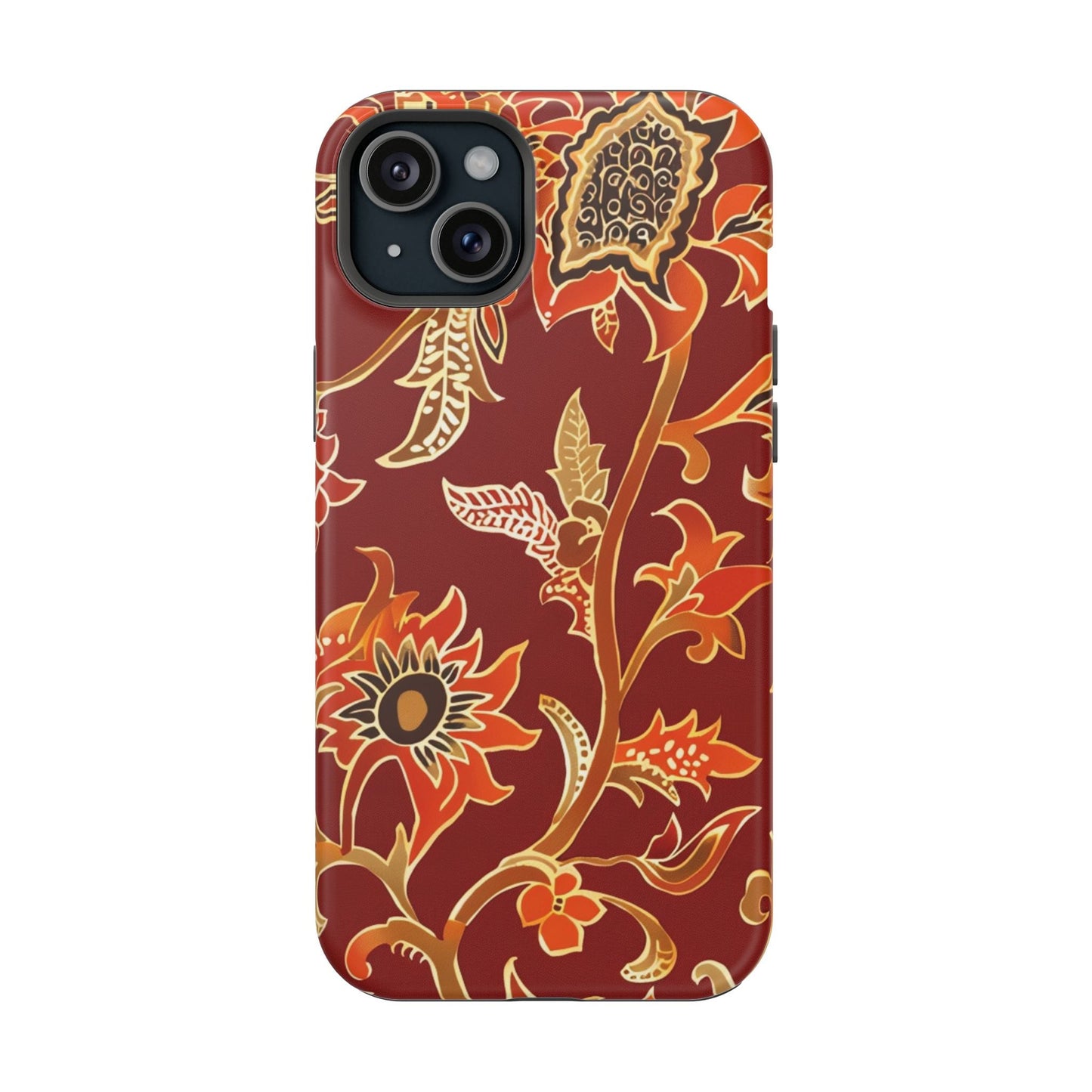 Floral Paisley Magnetic Impact Phone Case - DIGITAL X
