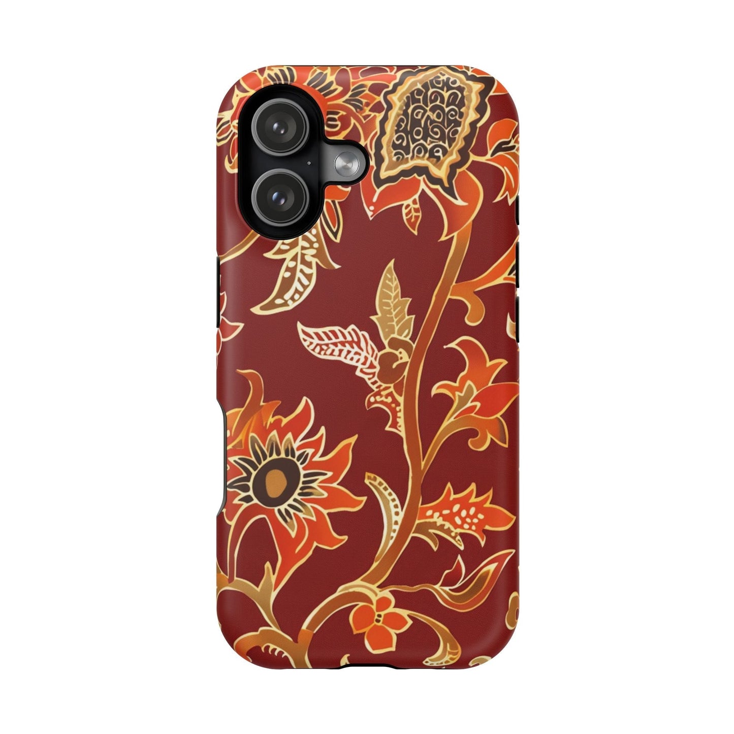 Floral Paisley Magnetic Impact Phone Case - DIGITAL X