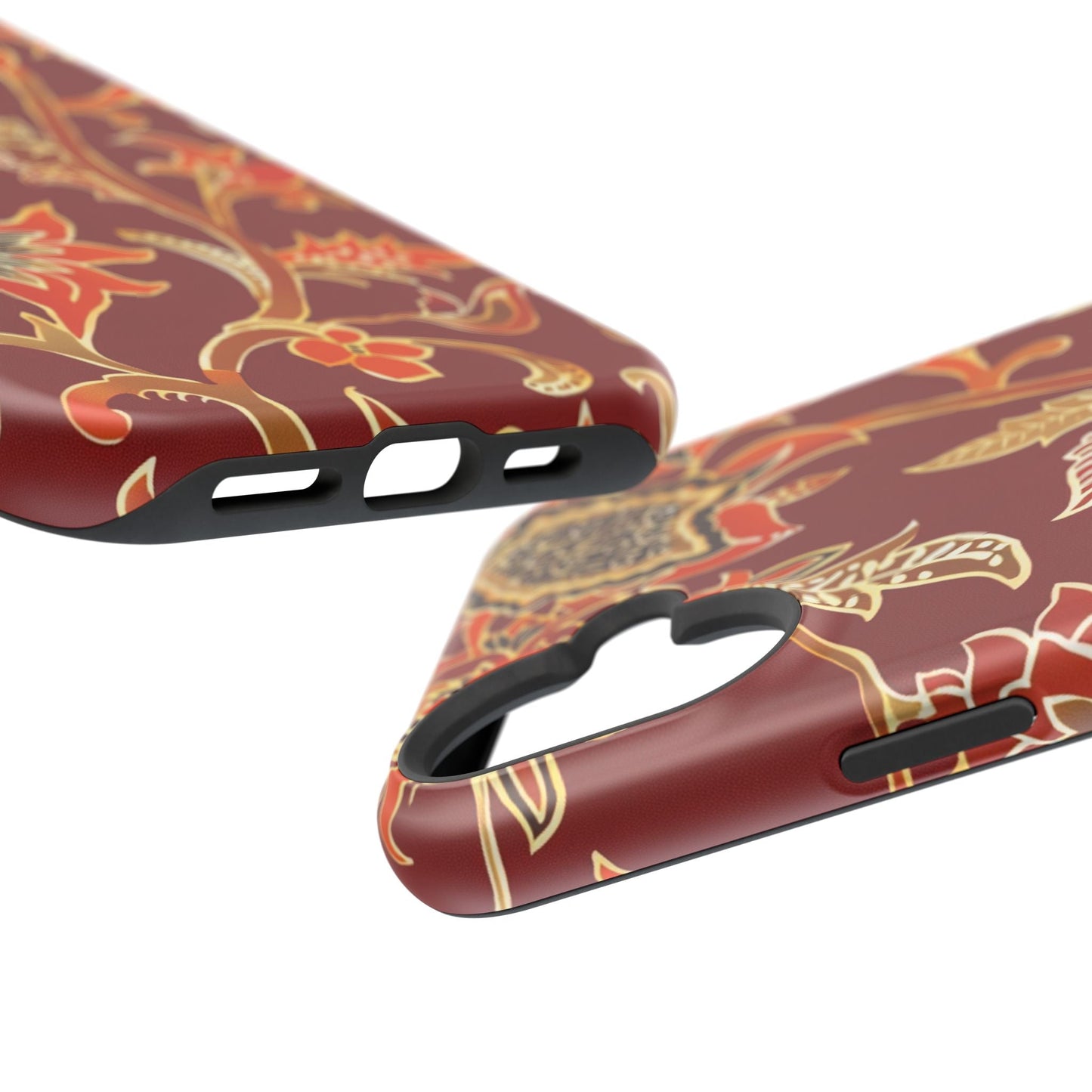 Floral Paisley Magnetic Impact Phone Case - DIGITAL X