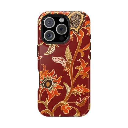 Floral Paisley Magnetic Impact Phone Case - DIGITAL X