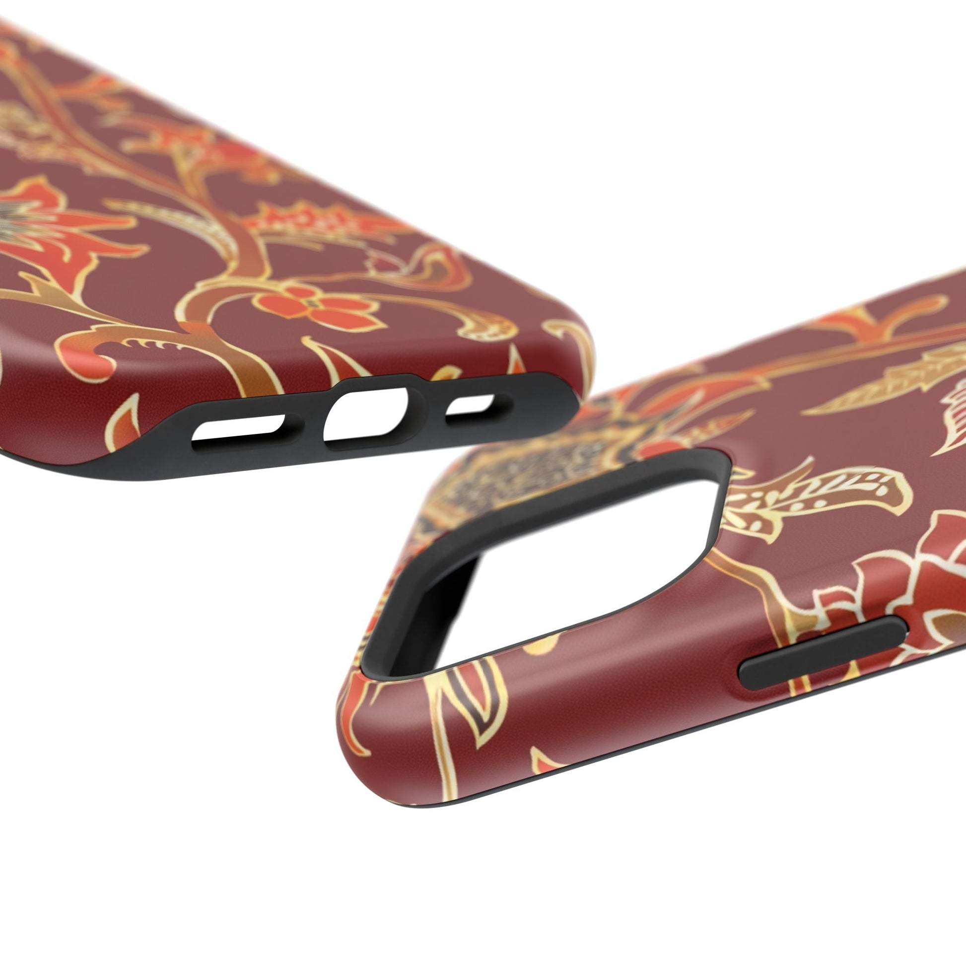 Floral Paisley Magnetic Impact Phone Case - DIGITAL X