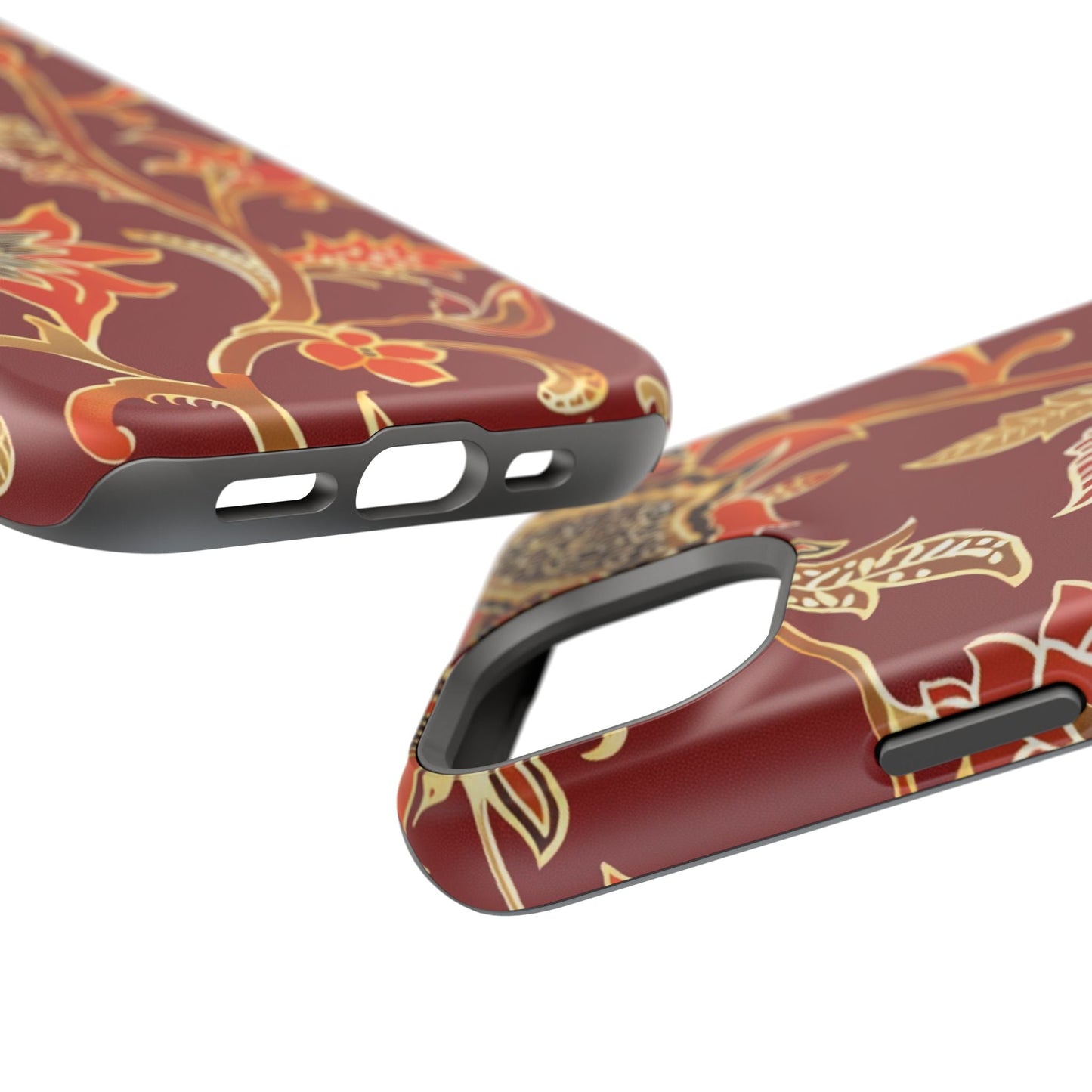 Floral Paisley Magnetic Impact Phone Case - DIGITAL X