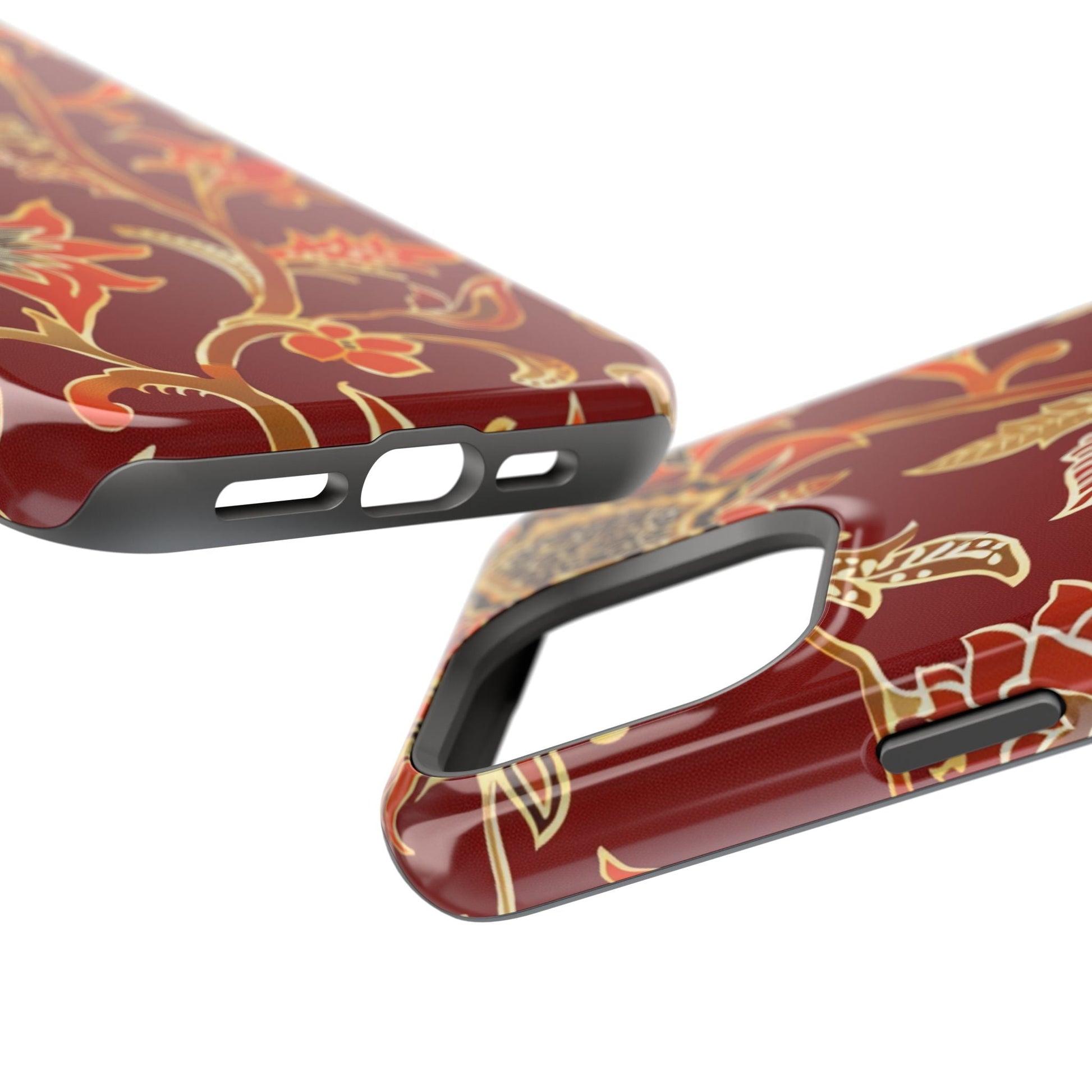 Floral Paisley Magnetic Impact Phone Case - DIGITAL X