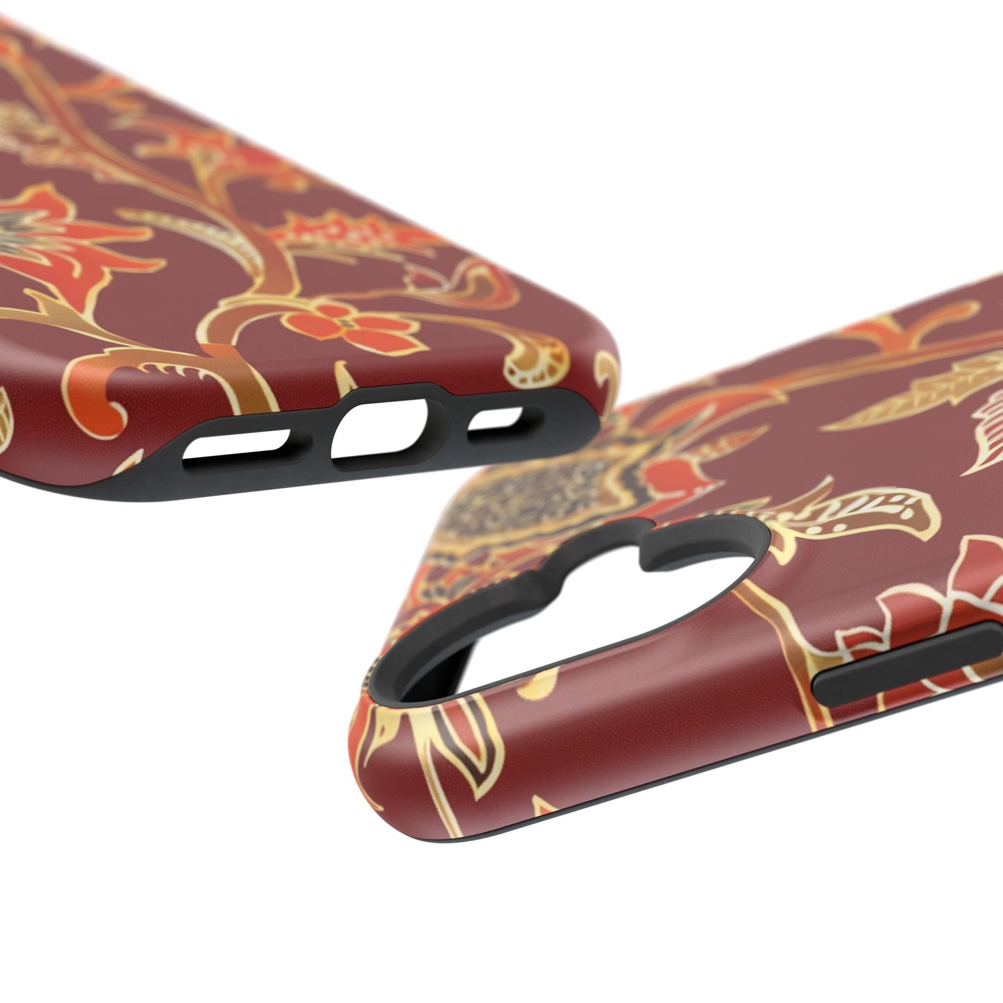 Floral Paisley Magnetic Impact Phone Case - DIGITAL X
