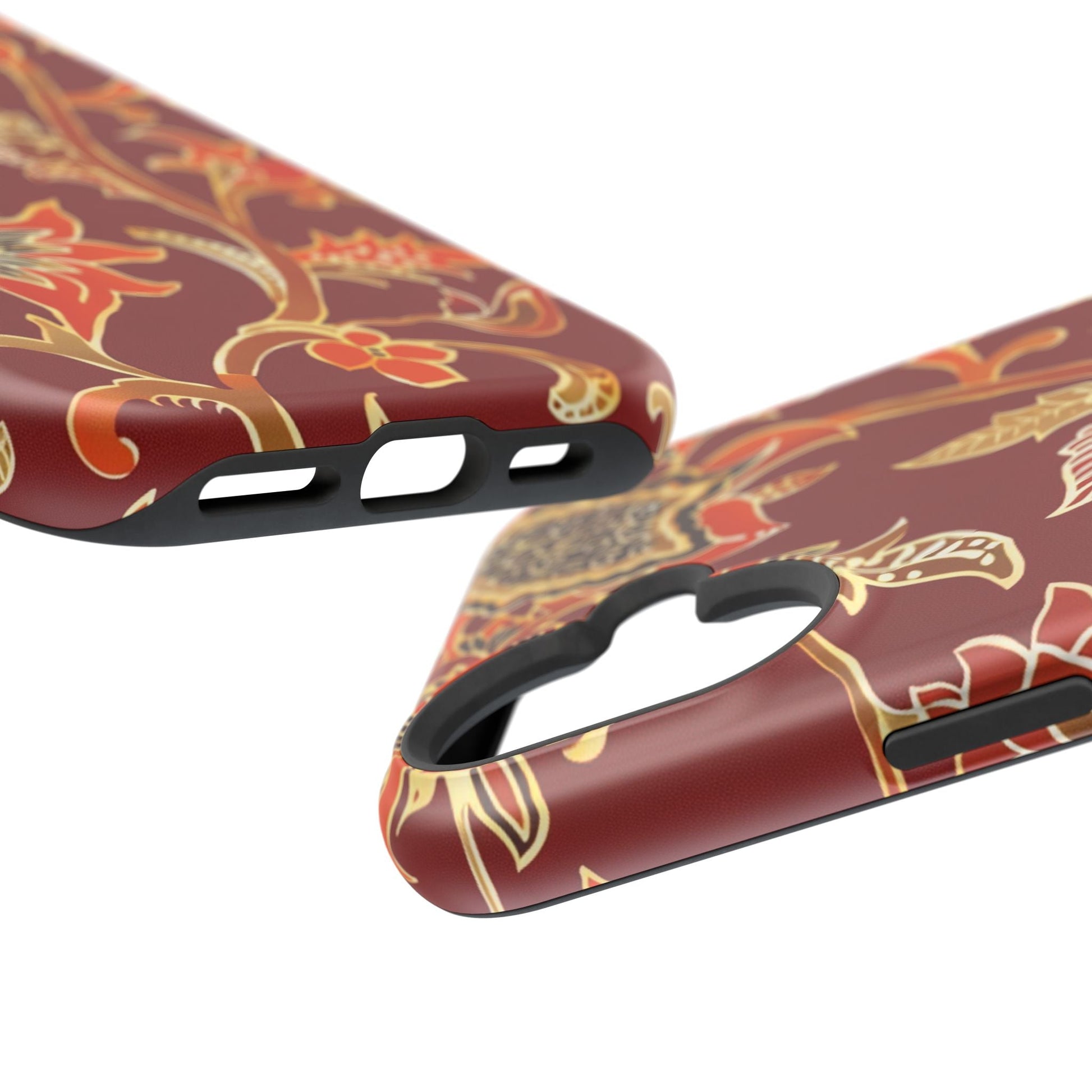Floral Paisley Magnetic Impact Phone Case - DIGITAL X