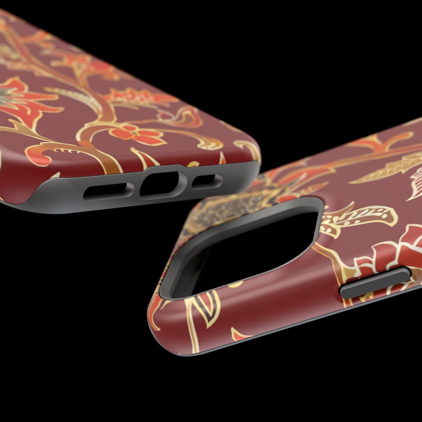 Floral Paisley Magnetic Impact Phone Case - DIGITAL X