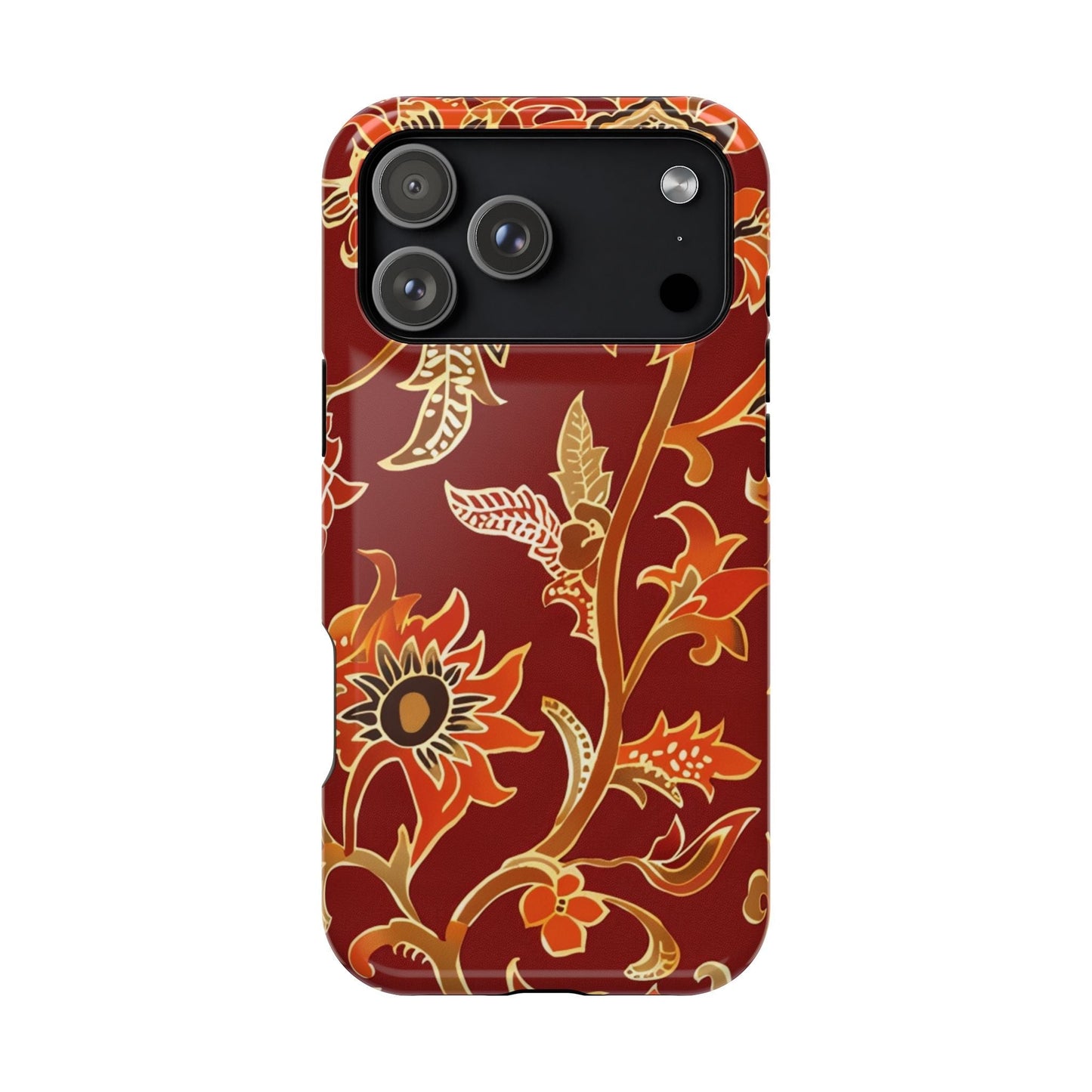 Floral Paisley Magnetic Impact Phone Case - DIGITAL X
