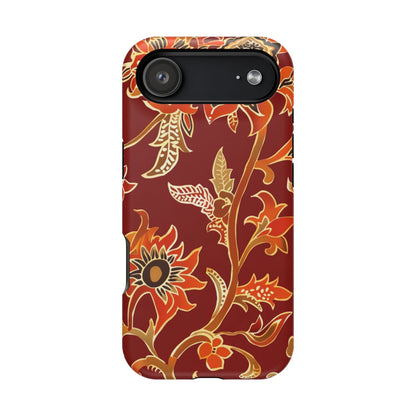 Floral Paisley Magnetic Impact Phone Case - DIGITAL X