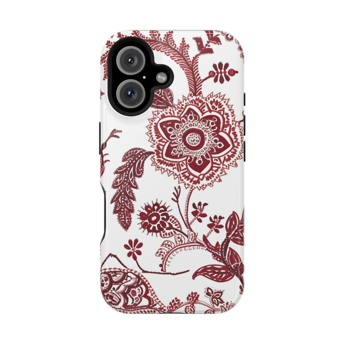 Floral Paisley Magnetic Impact - Resistant Phone Case - DIGITAL X