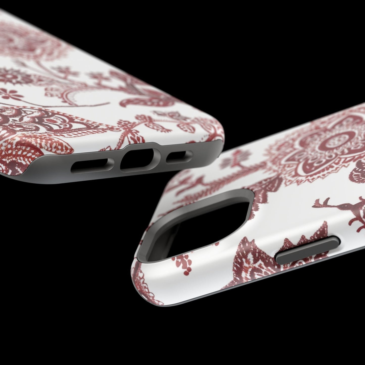 Floral Paisley Magnetic Impact - Resistant Phone Case - DIGITAL X