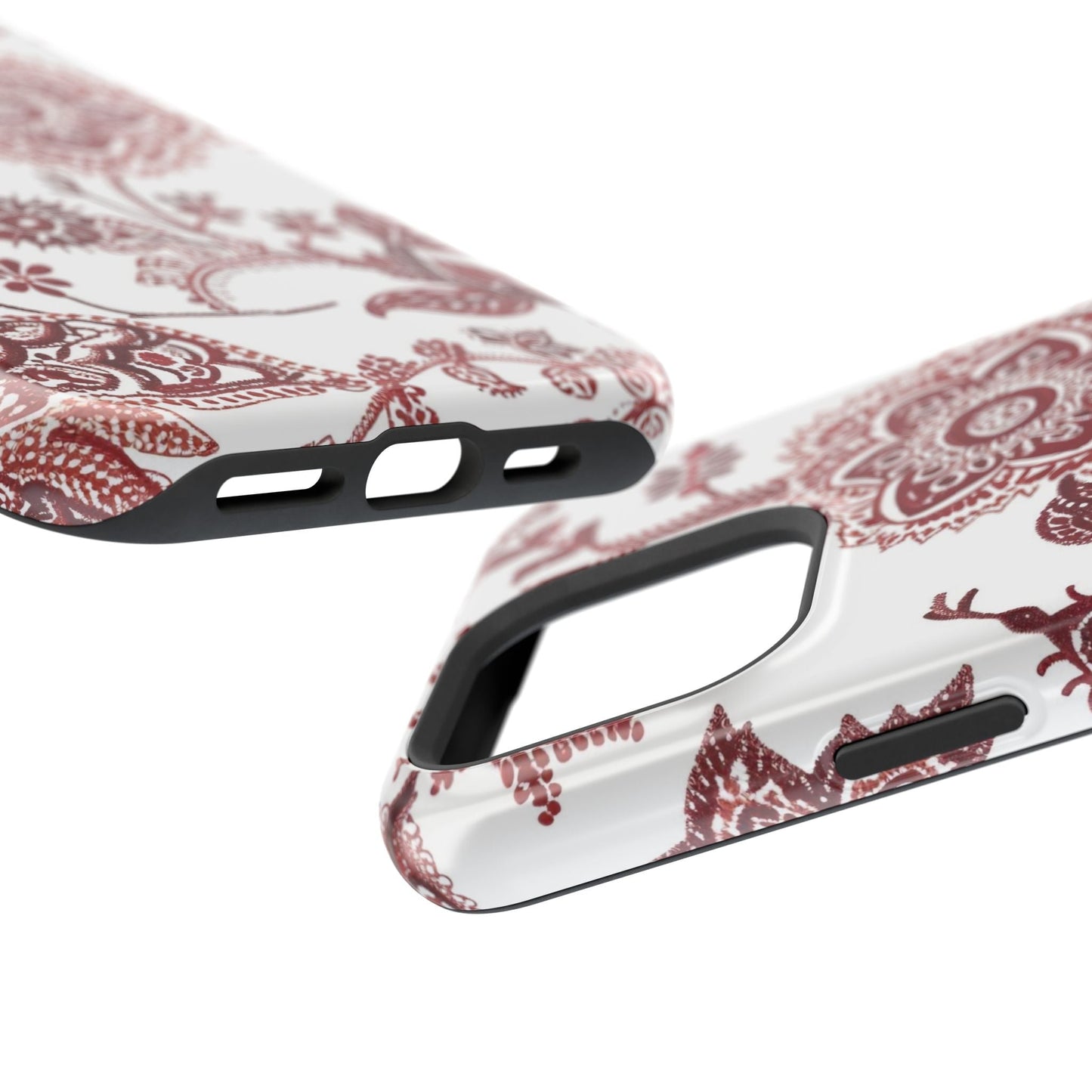 Floral Paisley Magnetic Impact - Resistant Phone Case - DIGITAL X