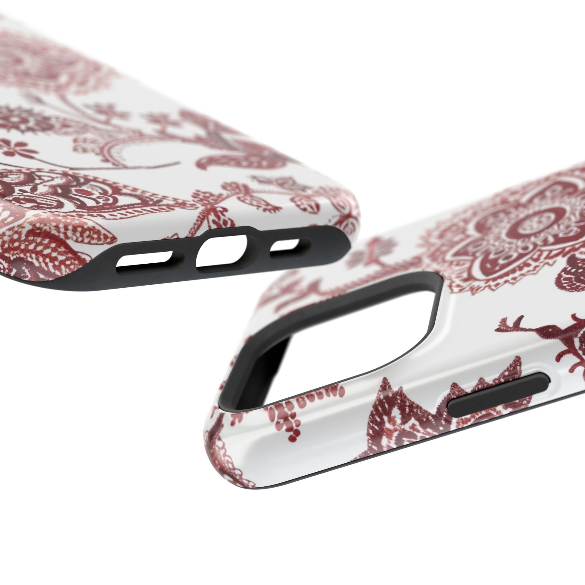Floral Paisley Magnetic Impact - Resistant Phone Case - DIGITAL X