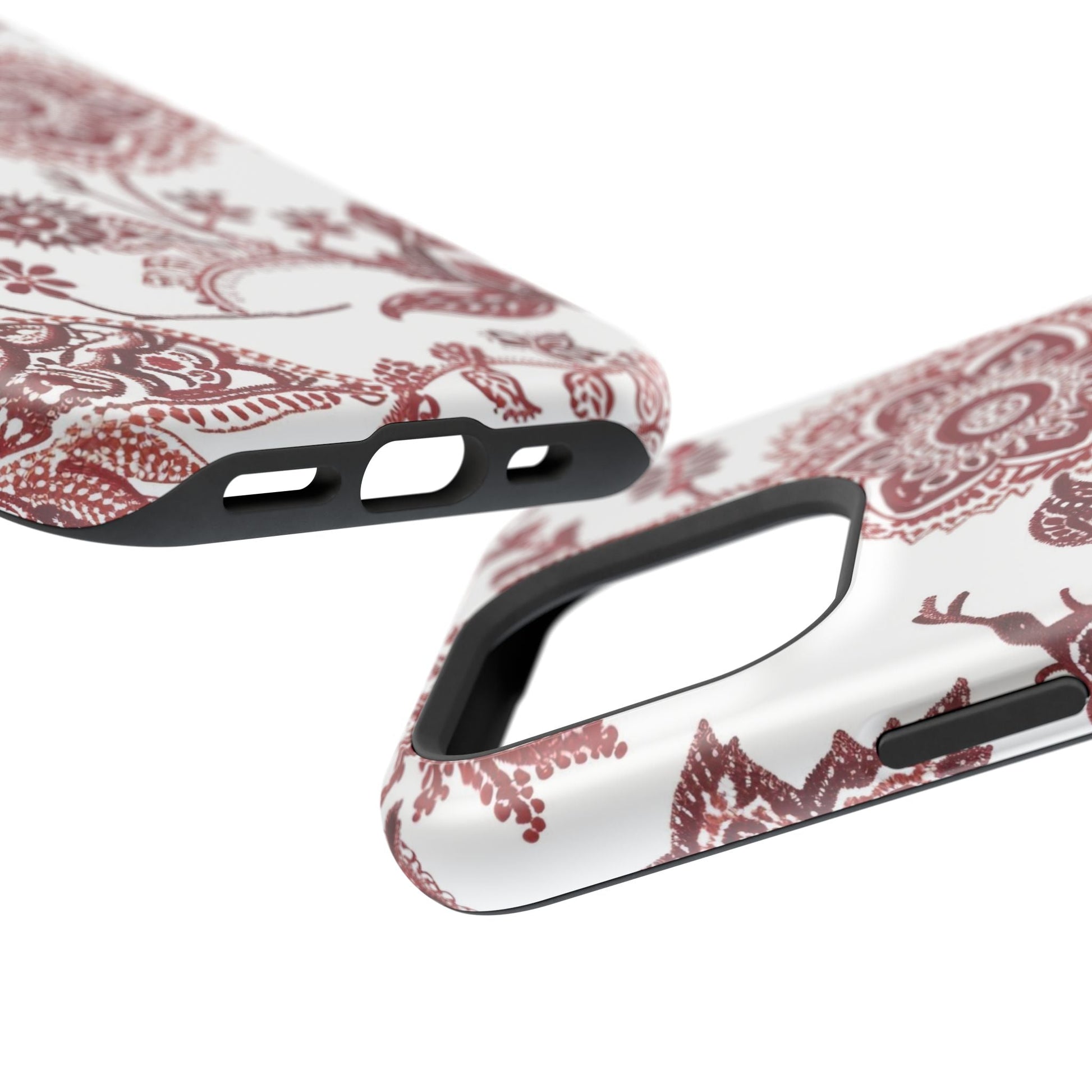 Floral Paisley Magnetic Impact - Resistant Phone Case - DIGITAL X
