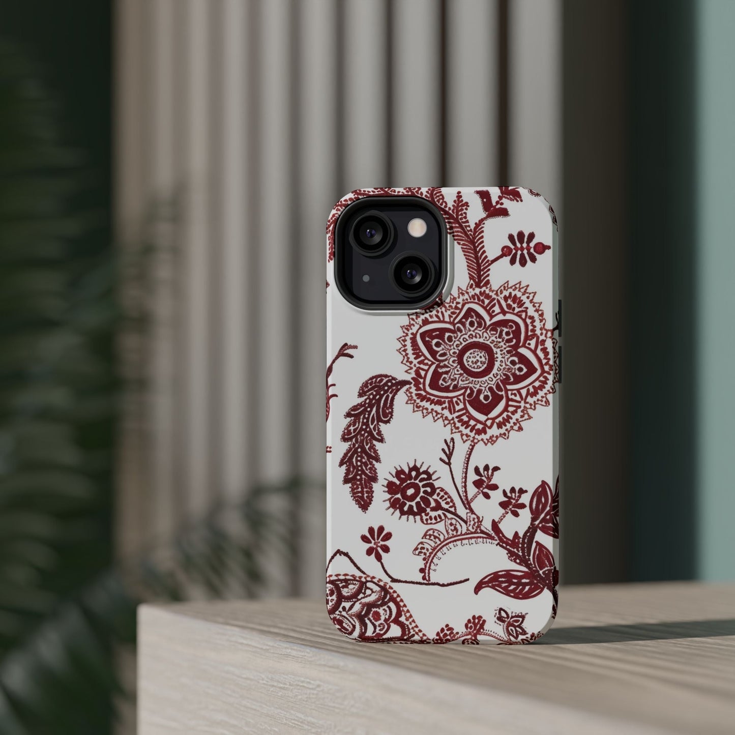 Floral Paisley Magnetic Impact - Resistant Phone Case - DIGITAL X