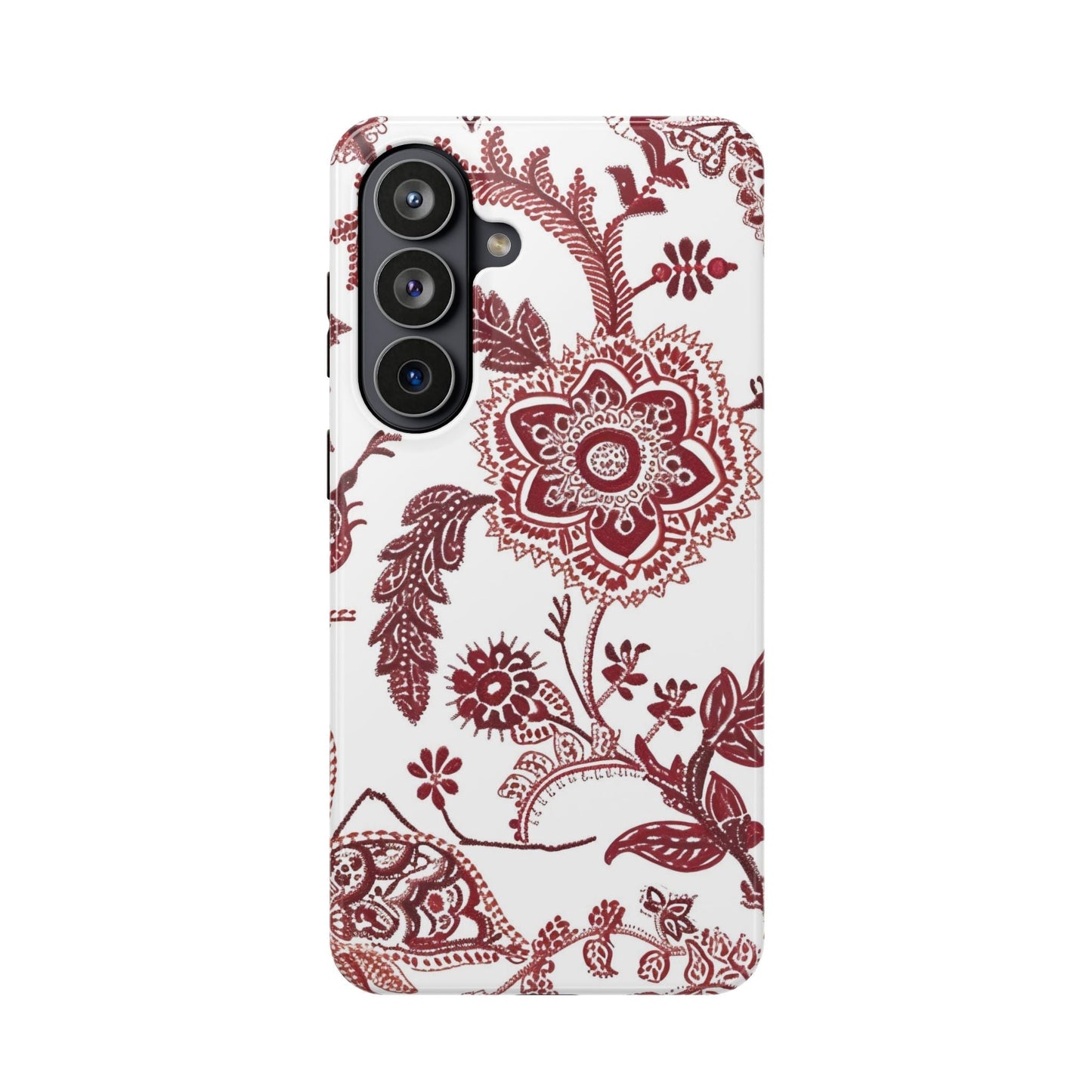 Floral Paisley Magnetic Impact - Resistant Phone Case - DIGITAL X
