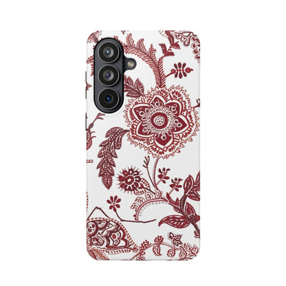 Floral Paisley Magnetic Impact - Resistant Phone Case - DIGITAL X