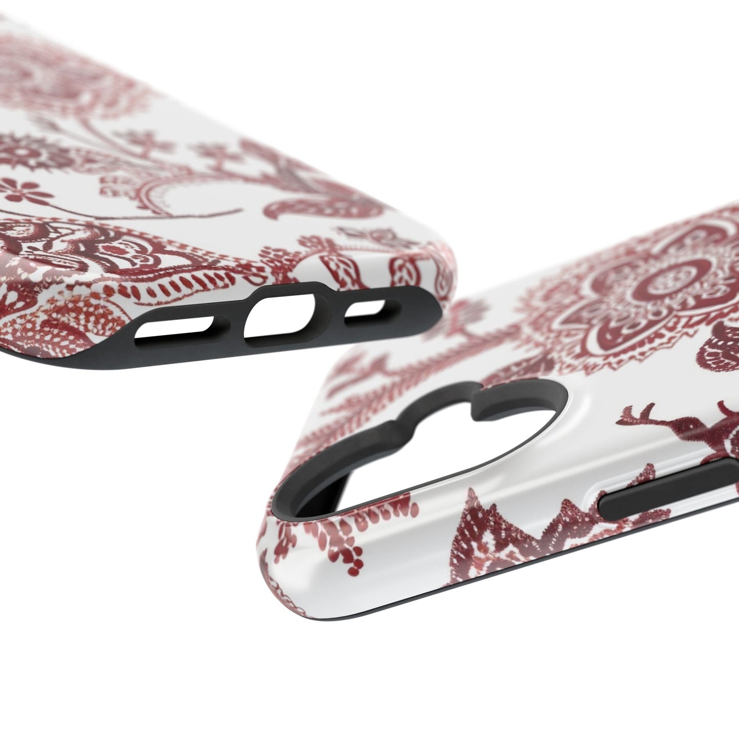 Floral Paisley Magnetic Impact - Resistant Phone Case - DIGITAL X