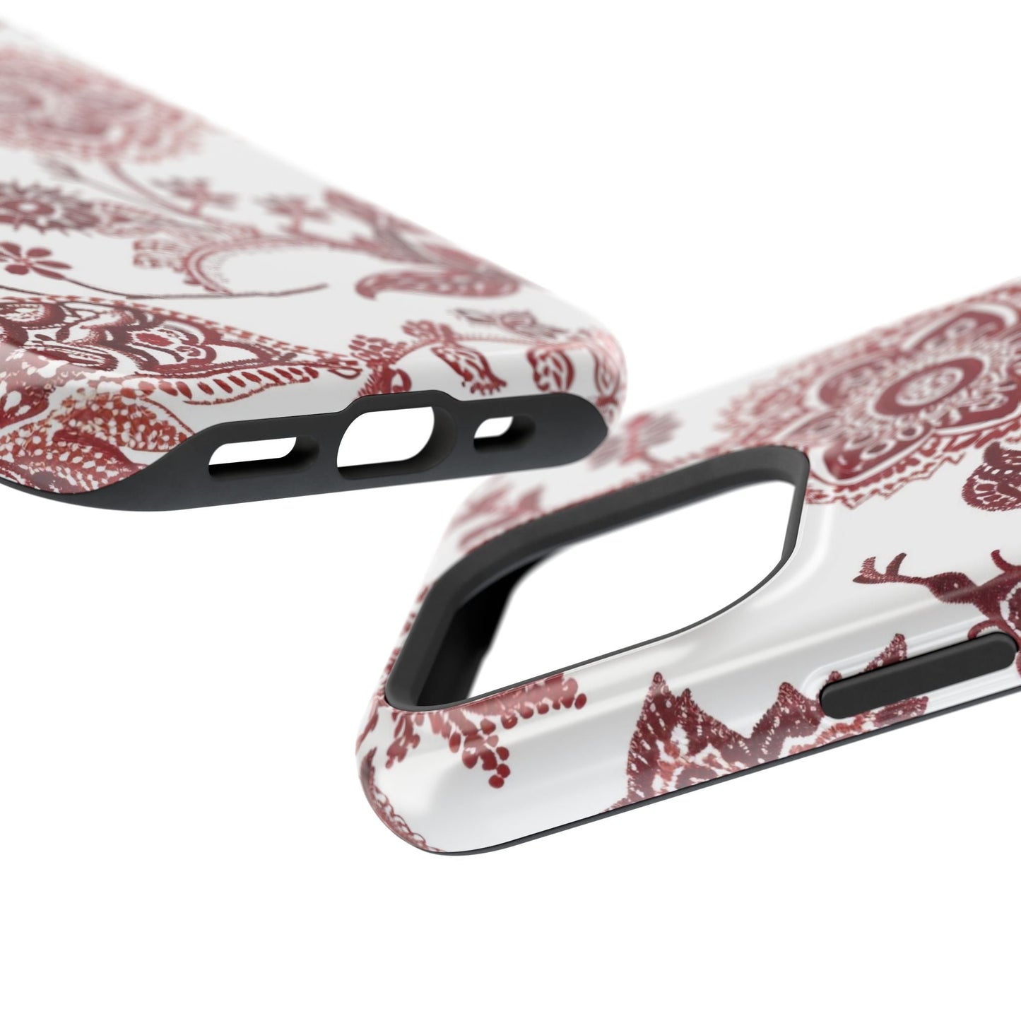 Floral Paisley Magnetic Impact - Resistant Phone Case - DIGITAL X