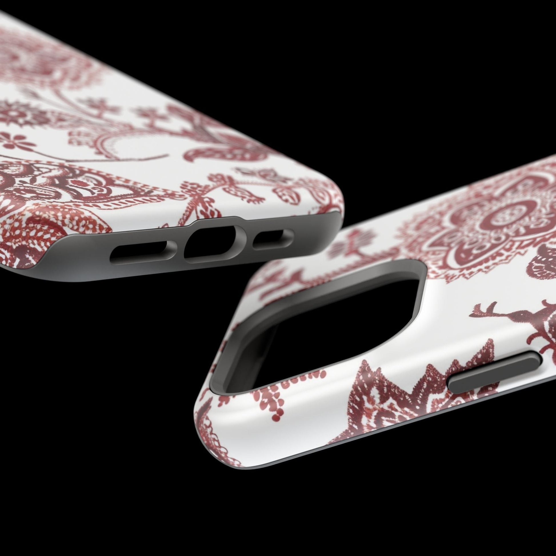 Floral Paisley Magnetic Impact - Resistant Phone Case - DIGITAL X