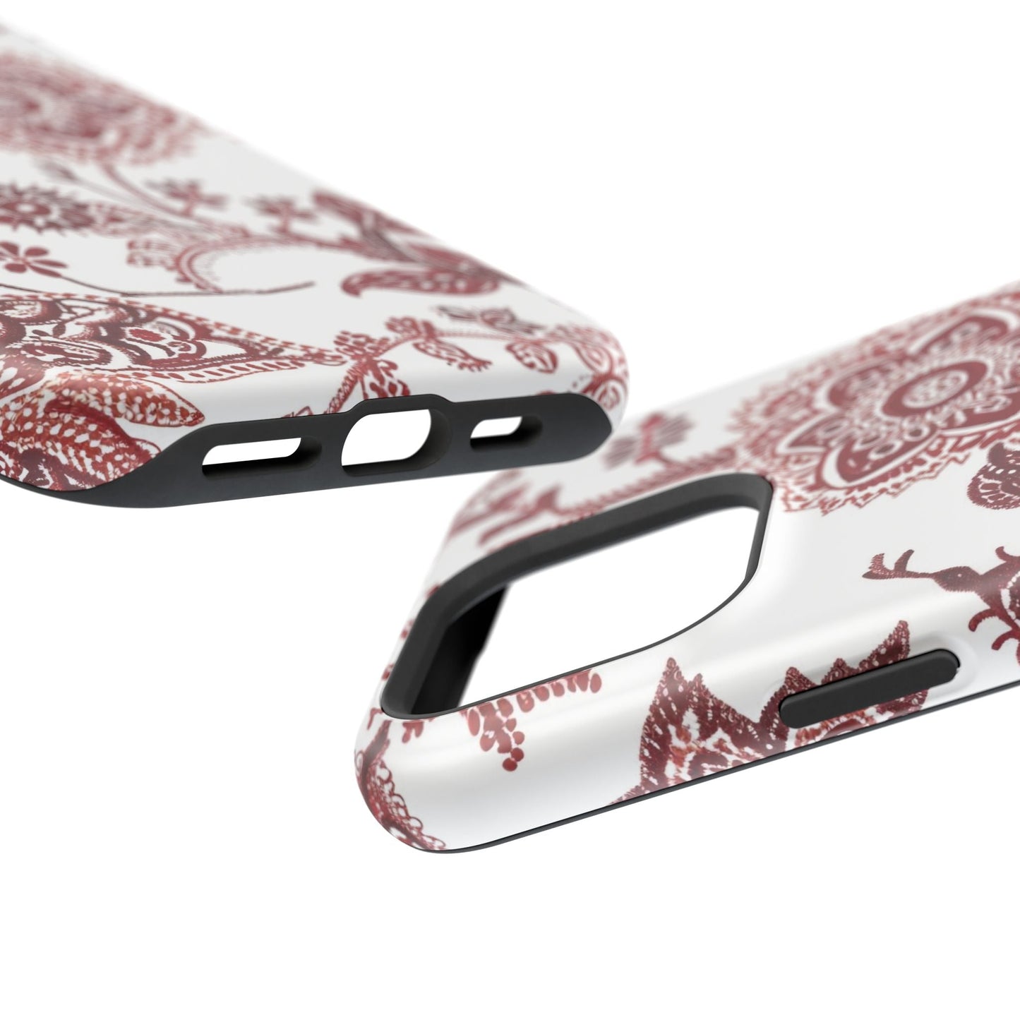 Floral Paisley Magnetic Impact - Resistant Phone Case - DIGITAL X